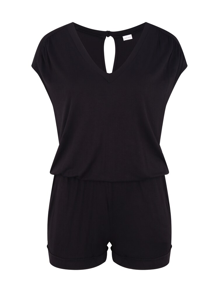 LASCANA Jumpsuit 'Safari' Damen Größe XL schwarz