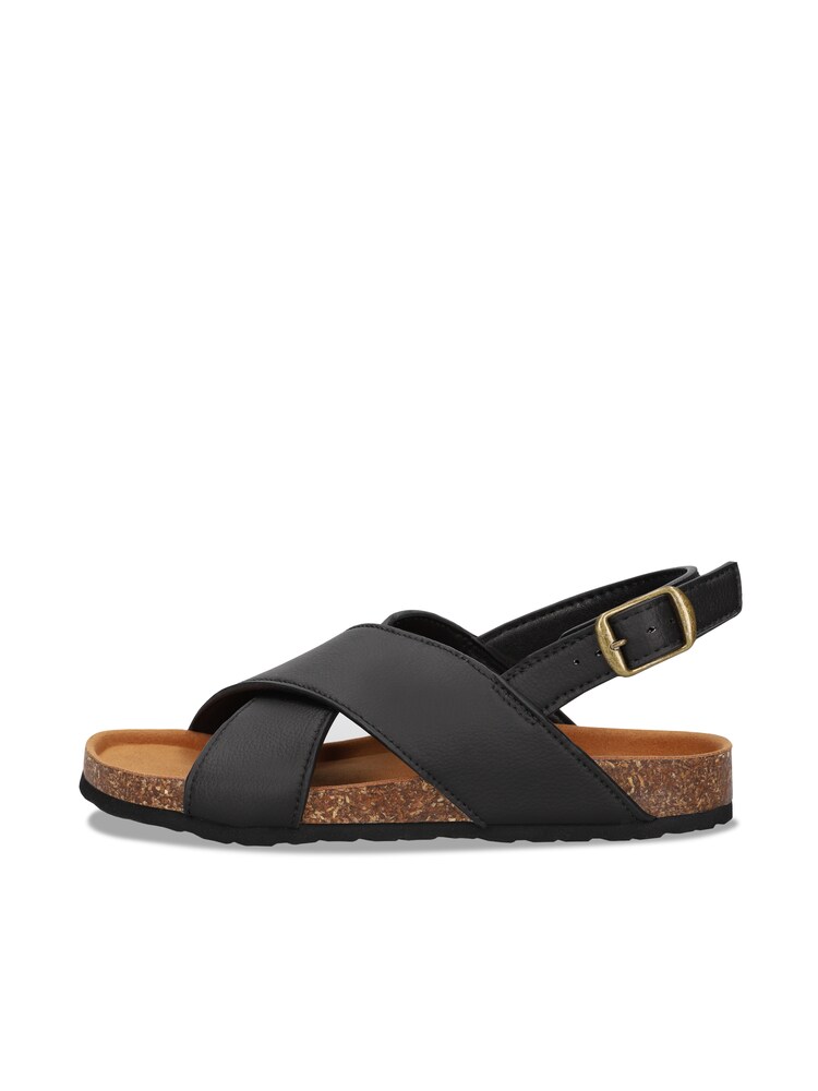 nae Vegan Shoes Sandale 'Lanta' Damen Größe 46 schwarz