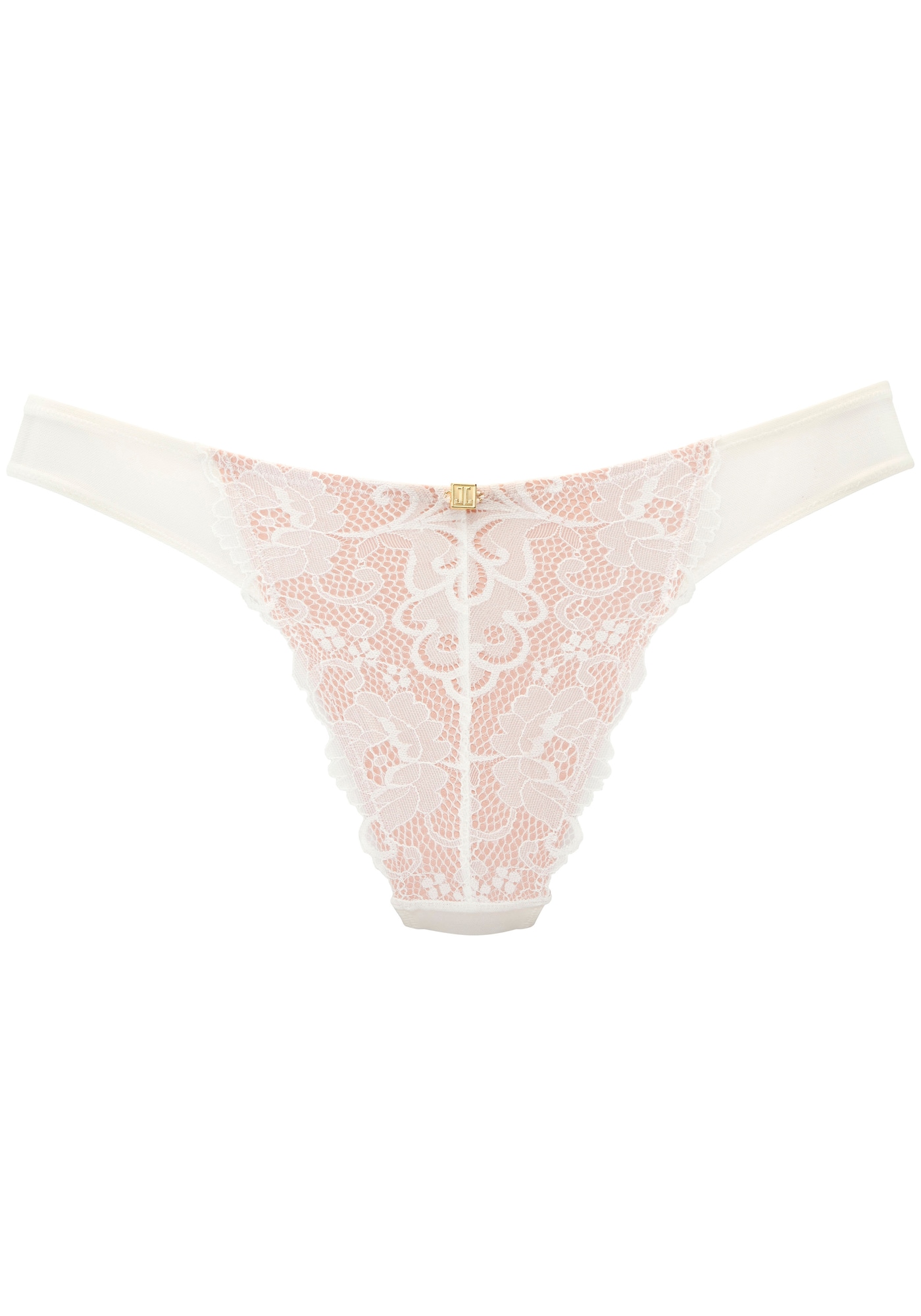 JETTE Tanga  crem / roz pastel