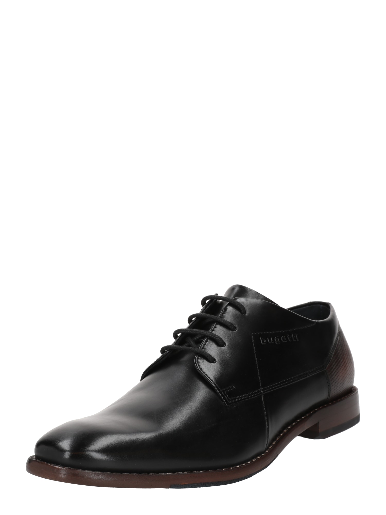 bugatti Обувки с връзки  кафяво / черно