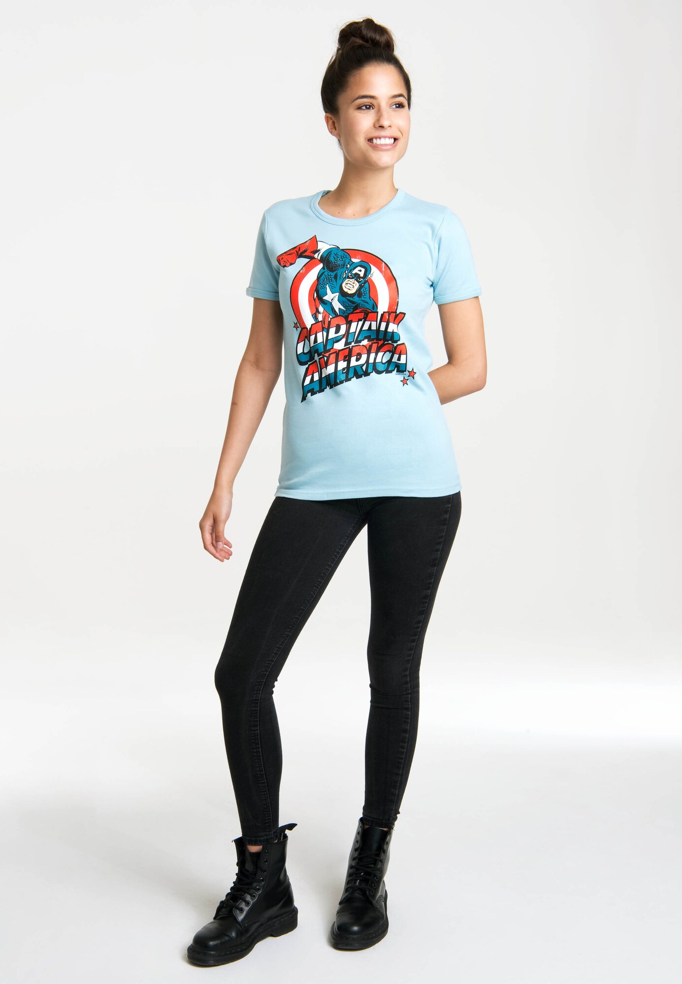 Thumbnail - LOGOSHIRT T-Shirt Captain America