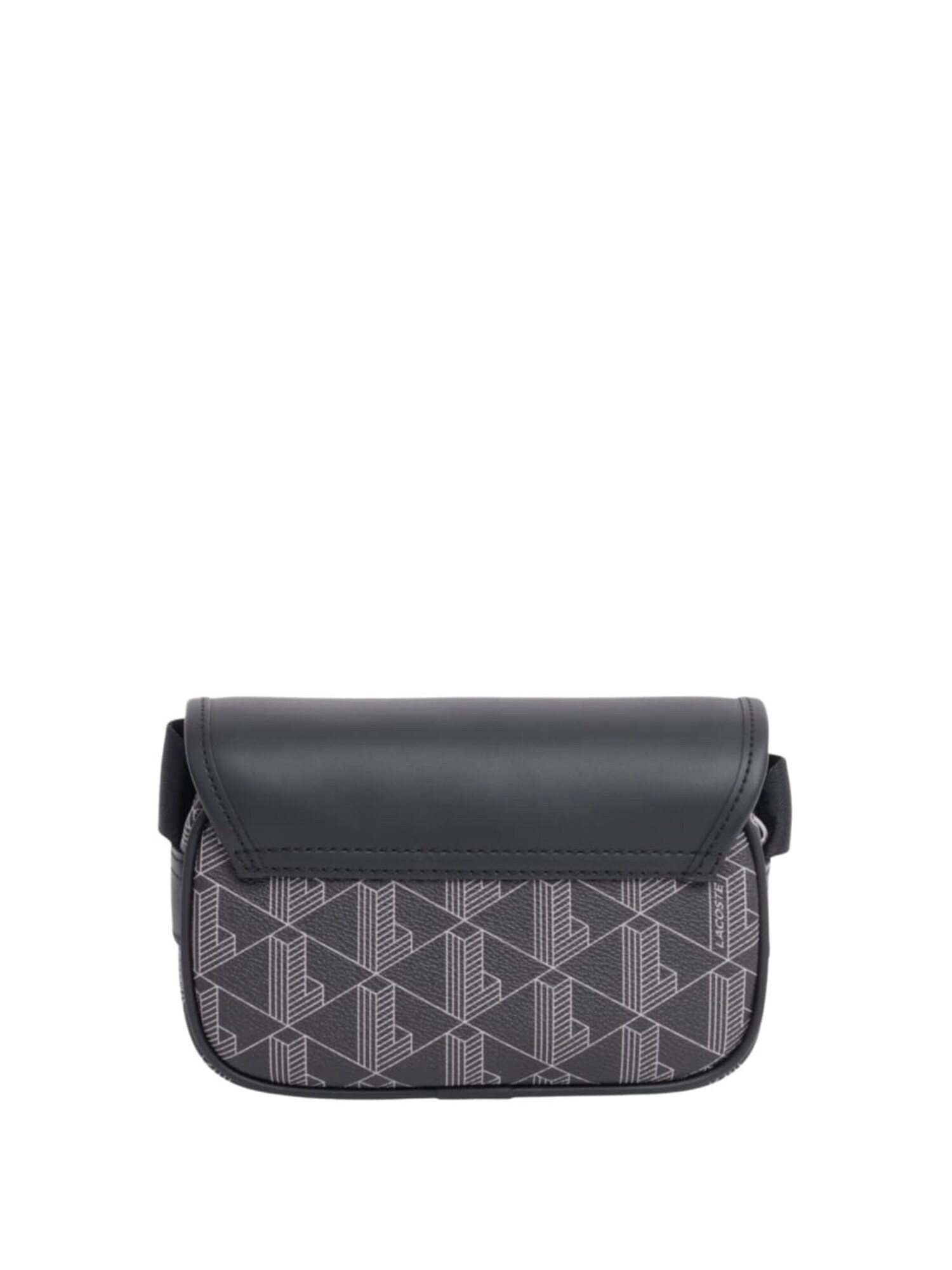 LACOSTE Bolso de mano 'Lacoste Sacoche messenger à Rabat The Blend Noir Gris' negro – imagen 2