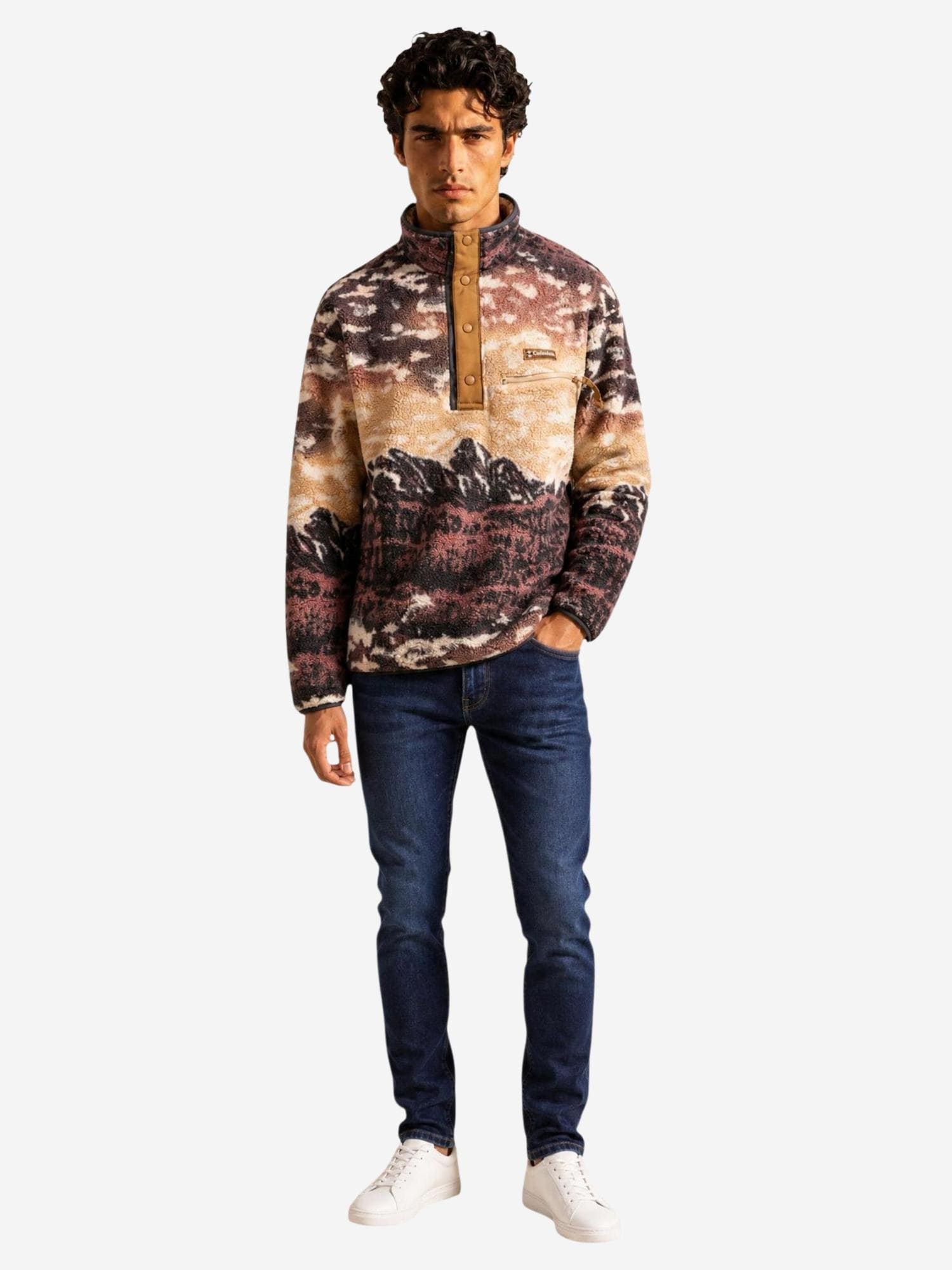 COLUMBIA Sudadera 'Helvetia™ II'  marrón – imagen 4