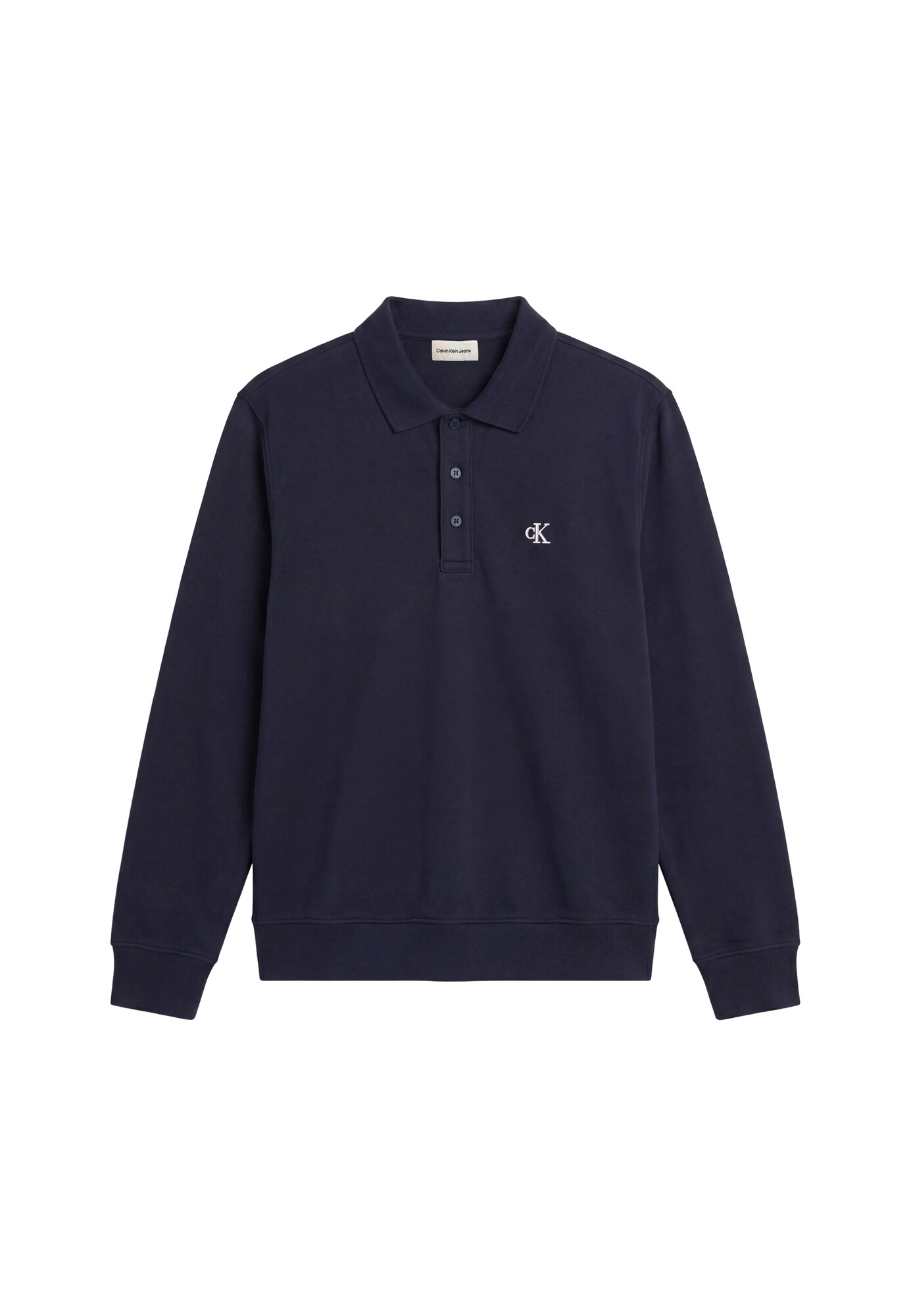 Calvin Klein Jeans Bluză de molton albastru noapte