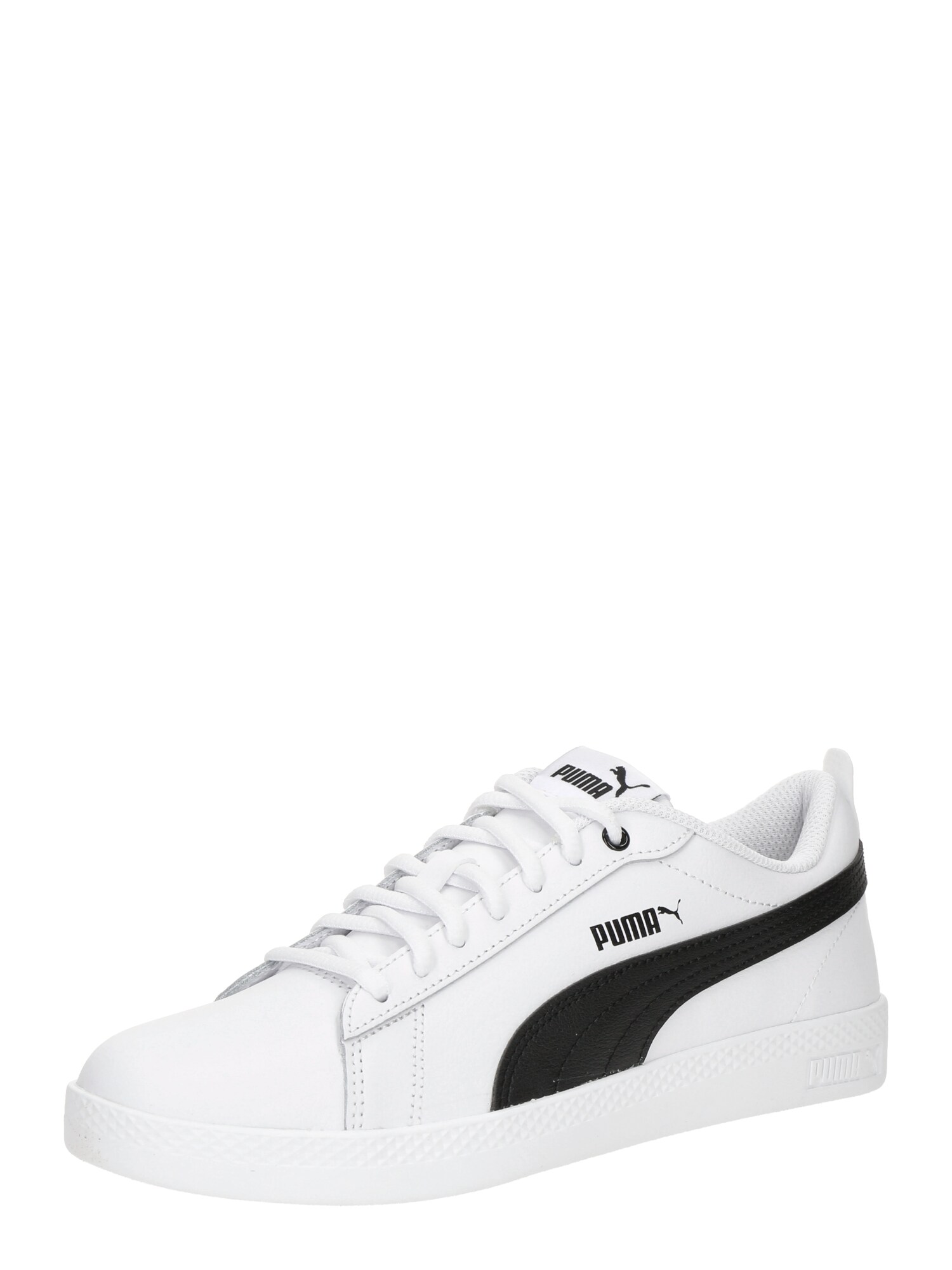 PUMA Sneaker low Smash v2  negru / alb