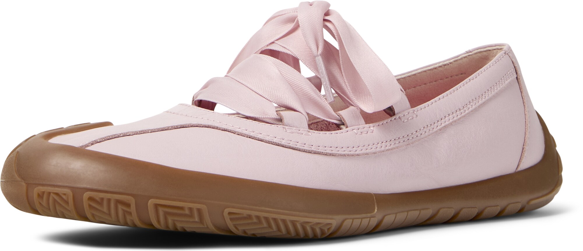 CAMPER Bailarinas con hebilla 'Peu Path+'  rosa