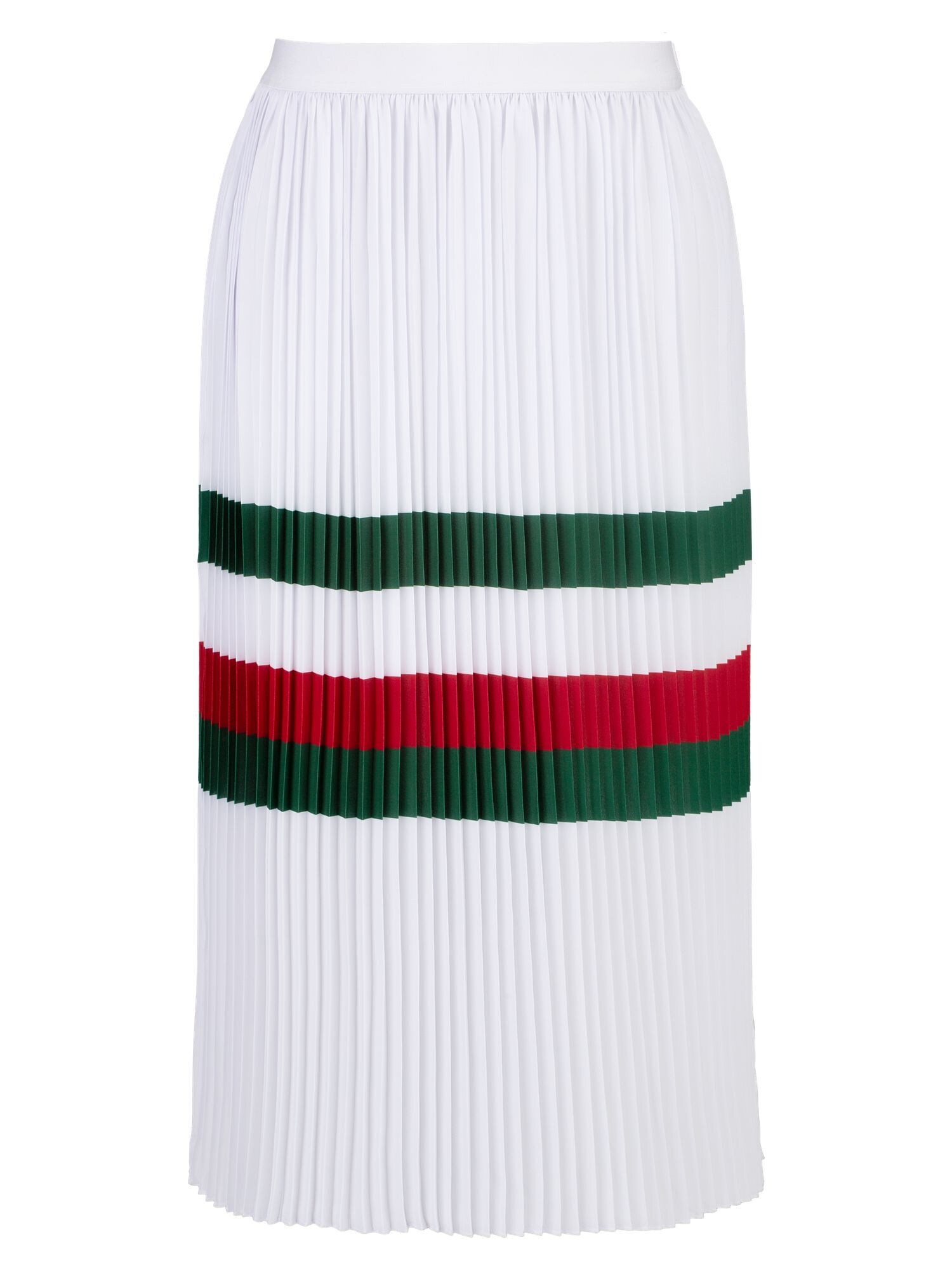 19V69 ITALIA Szoknyák 'Ariella'  sötétzöld / sötétvörös / fehér termék 2. képe