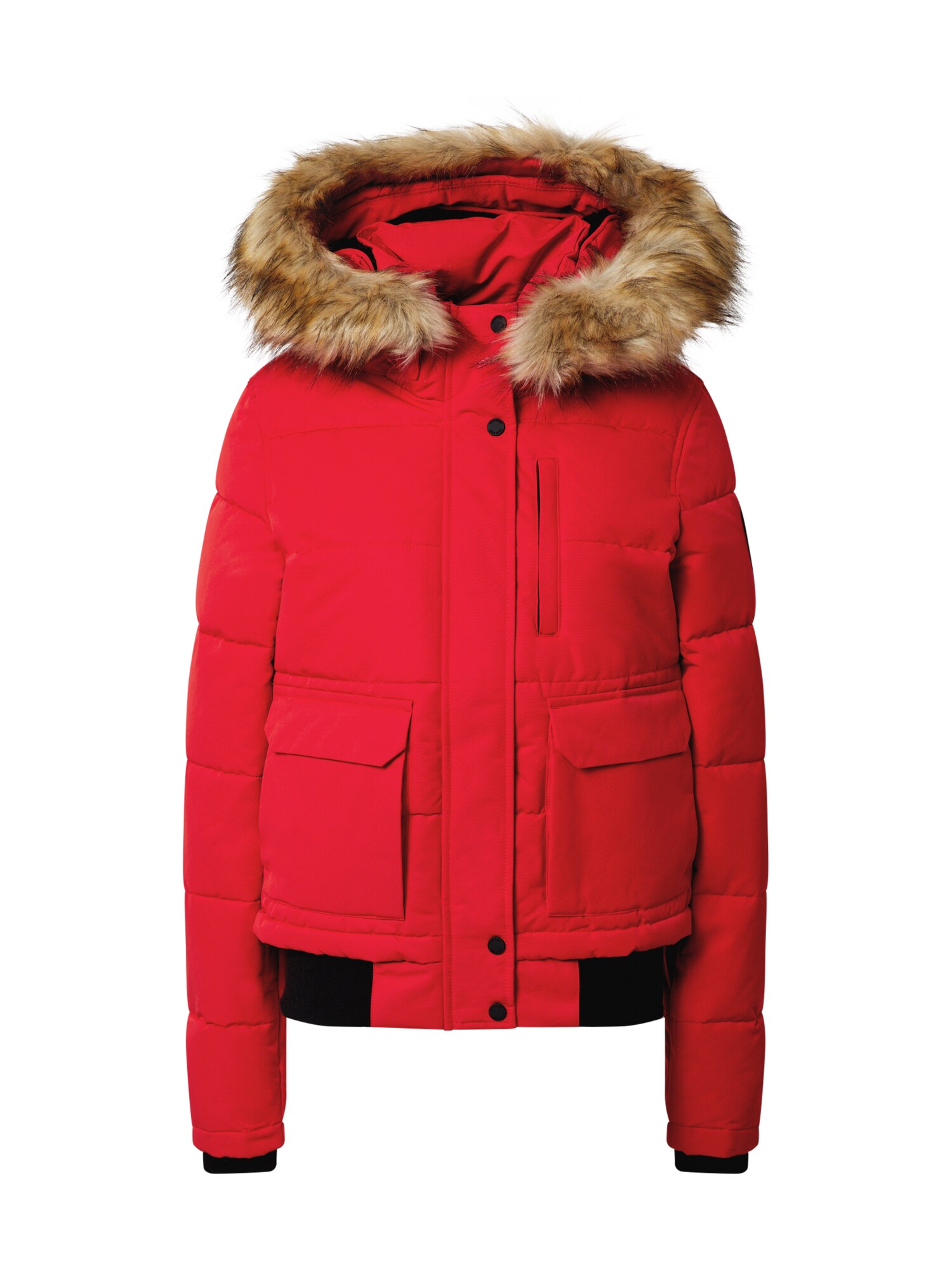 Superdry Žieminė striukė 'EVEREST BOMBER'  raudona