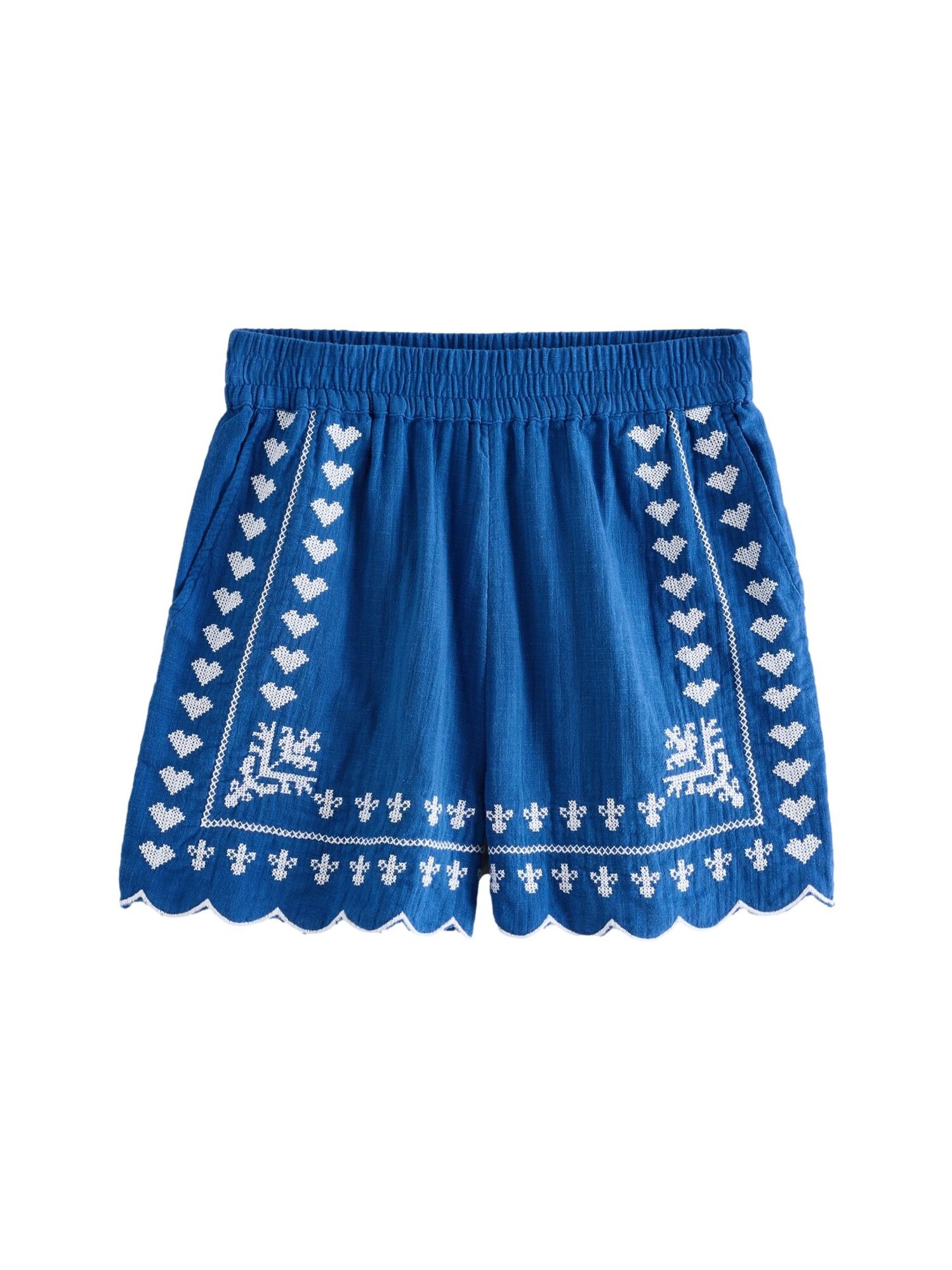 Next Nadrág  királykék / fehér akciós termékkép 1