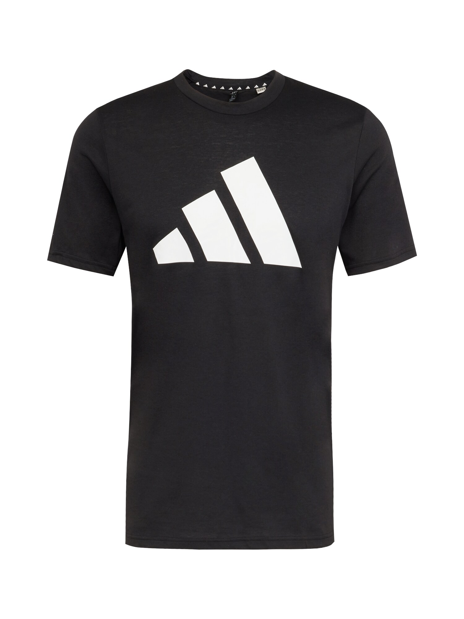 ADIDAS PERFORMANCE Funkcionalna majica 'Train Essentials Feelready Logo'  črna / bela