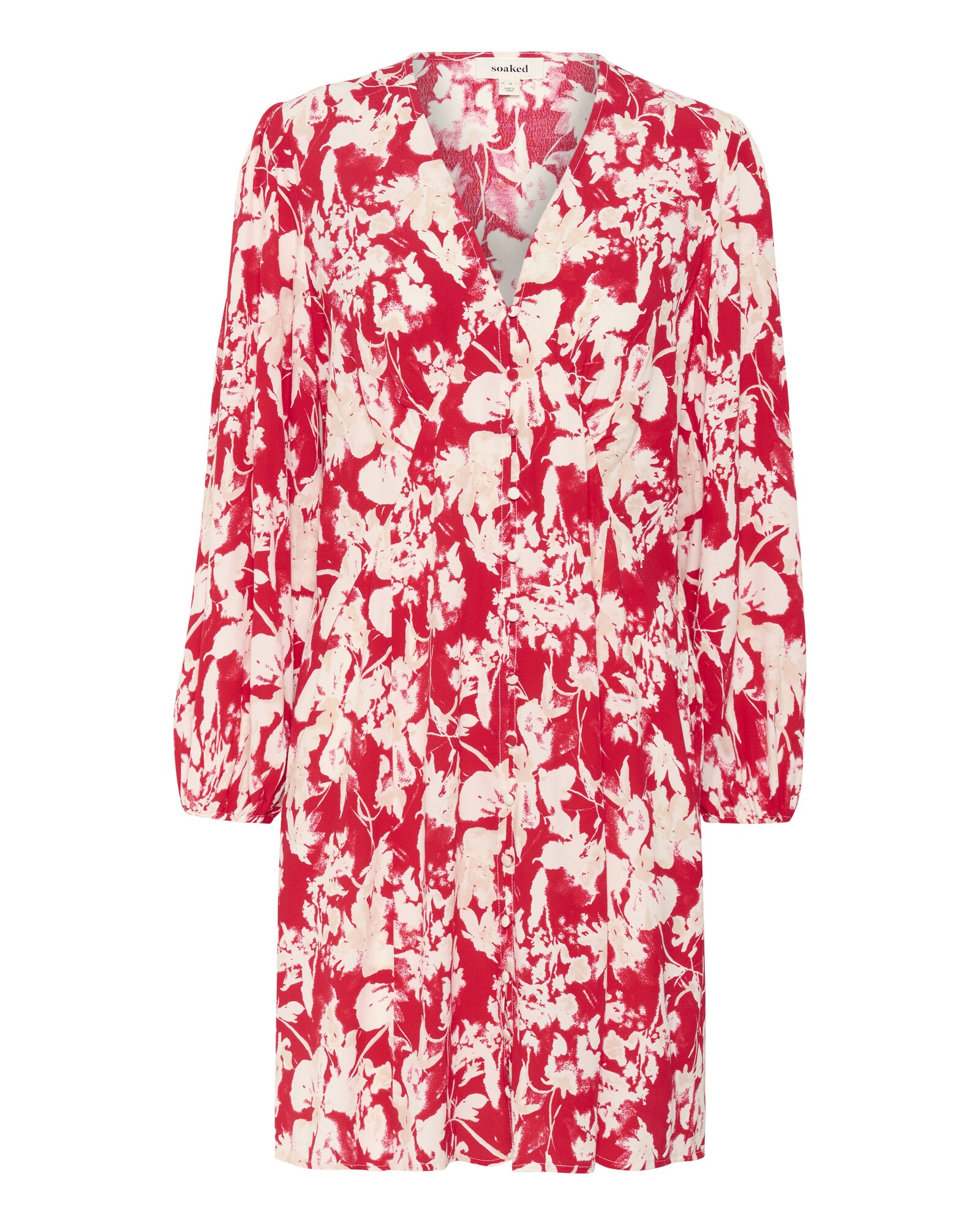 SOAKED IN LUXURY Vestido  rojo vivo