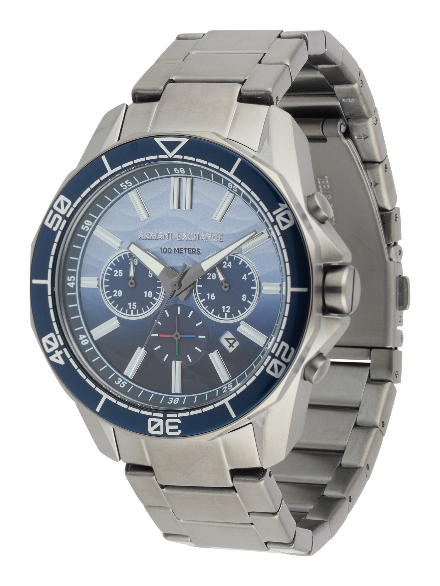 ARMANI EXCHANGE Ceas analogic  bleumarin / gri
