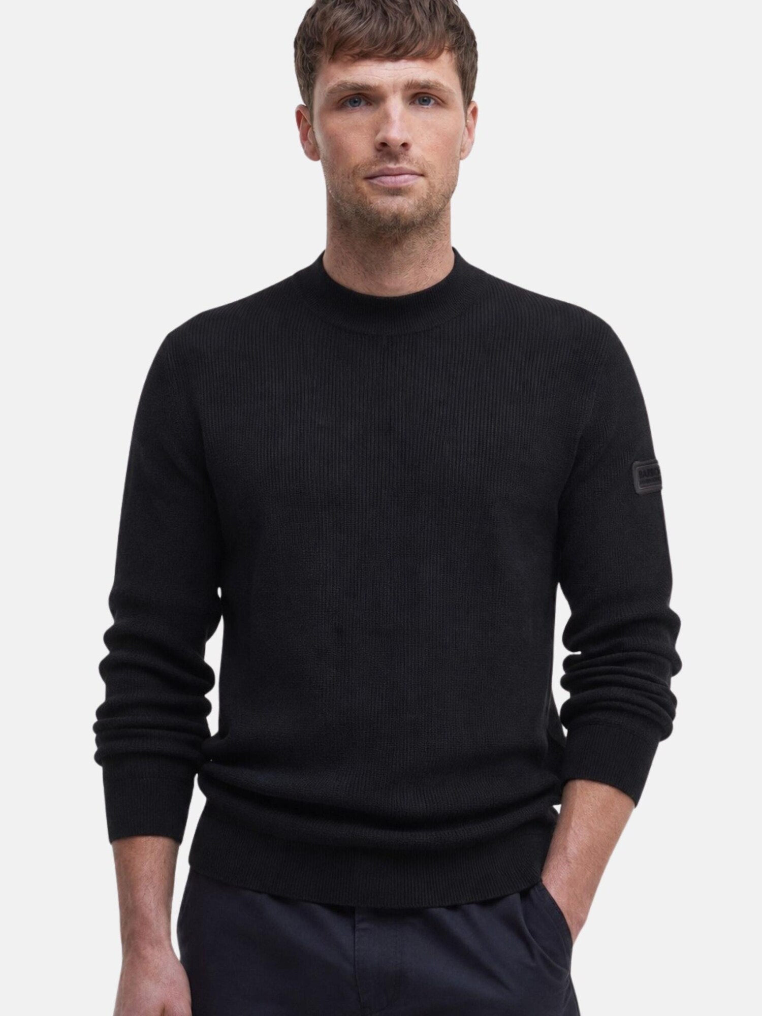 Barbour International Jersey 'CRAWLEY' negro – imagen 3