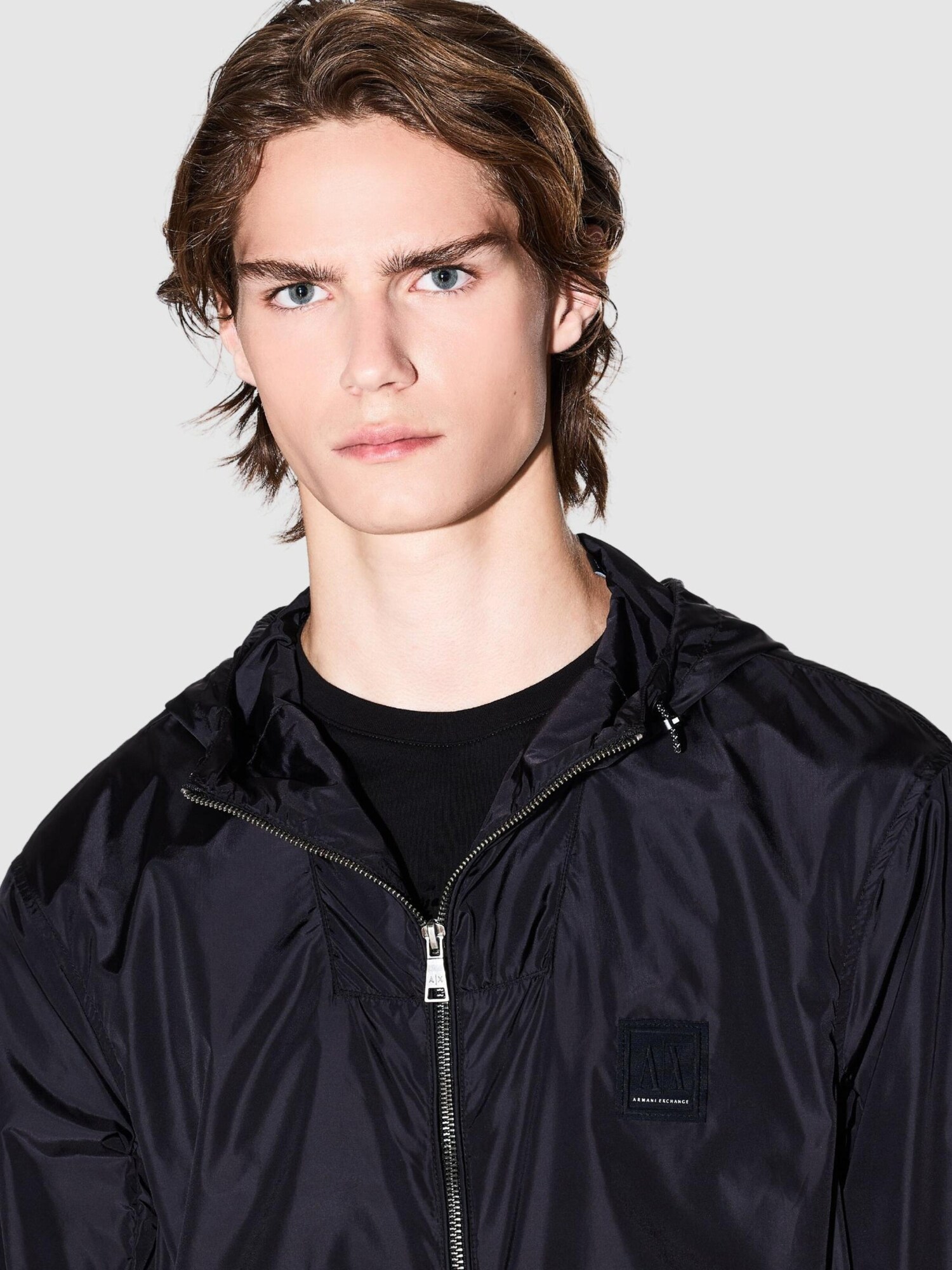 ARMANI EXCHANGE Chaqueta de entretiempo negro – imagen 20