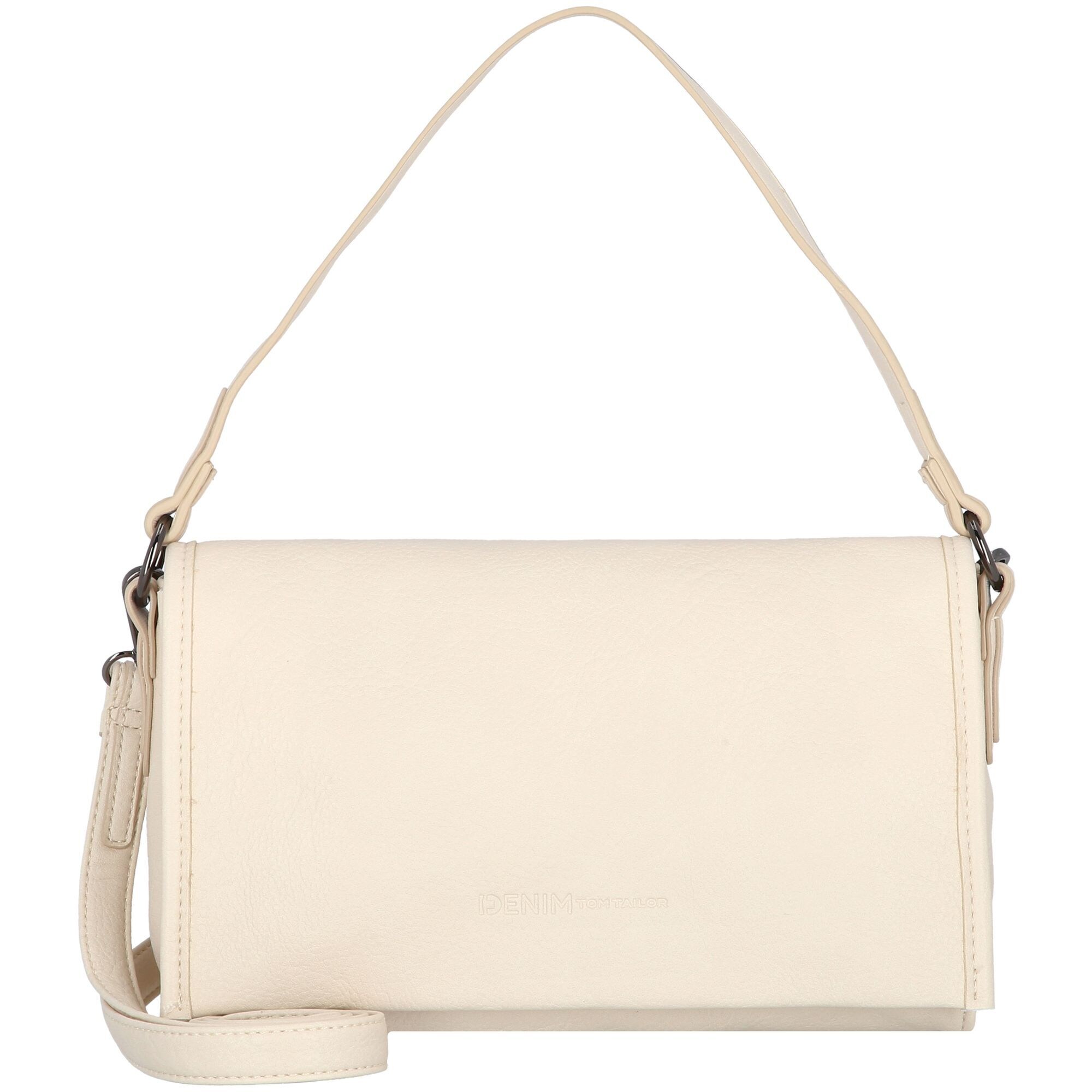 Tom Tailor Denim Handtas 'Evi' Crème