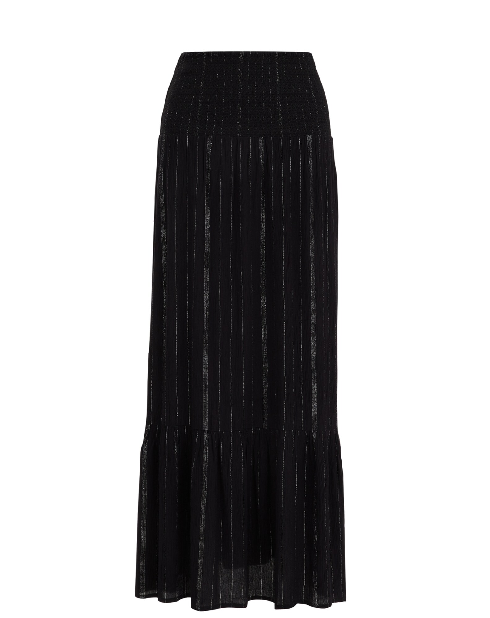 WE Fashion Szoknyák  fekete / ezüst akciós termékkép 1