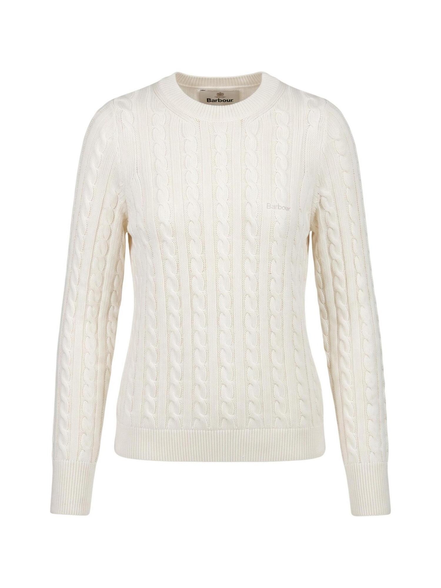 Barbour Jersey 'ASHDOWN KNITTED JUMPER 262MLKN1834' crema – imagen 1