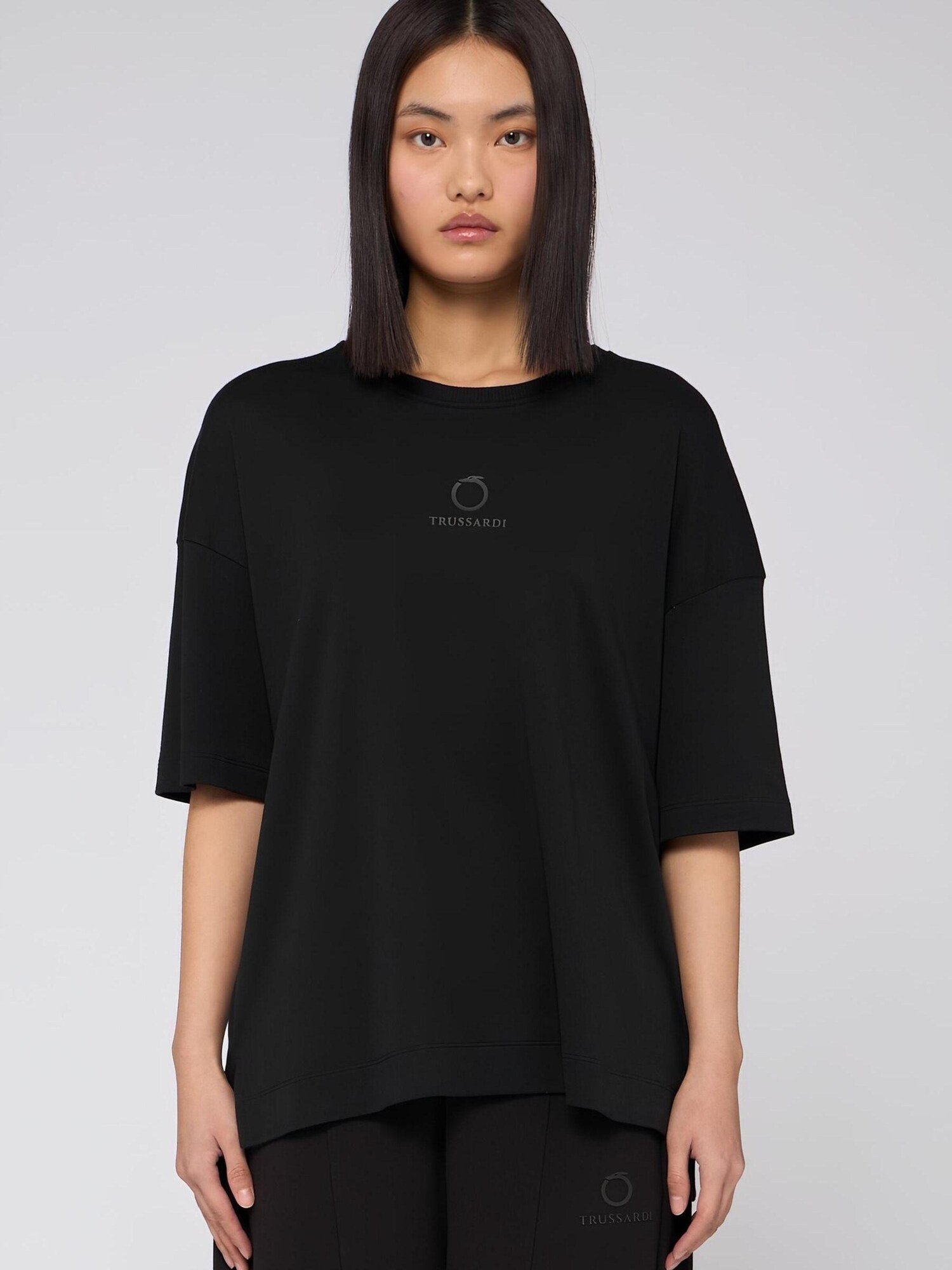Trussardi Camiseta negro – imagen 10