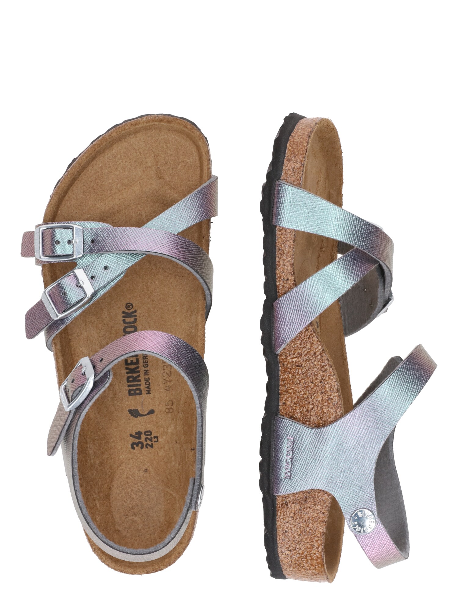 BIRKENSTOCK Szandálok 'Kumba'  lila / szilva termék 2. képe