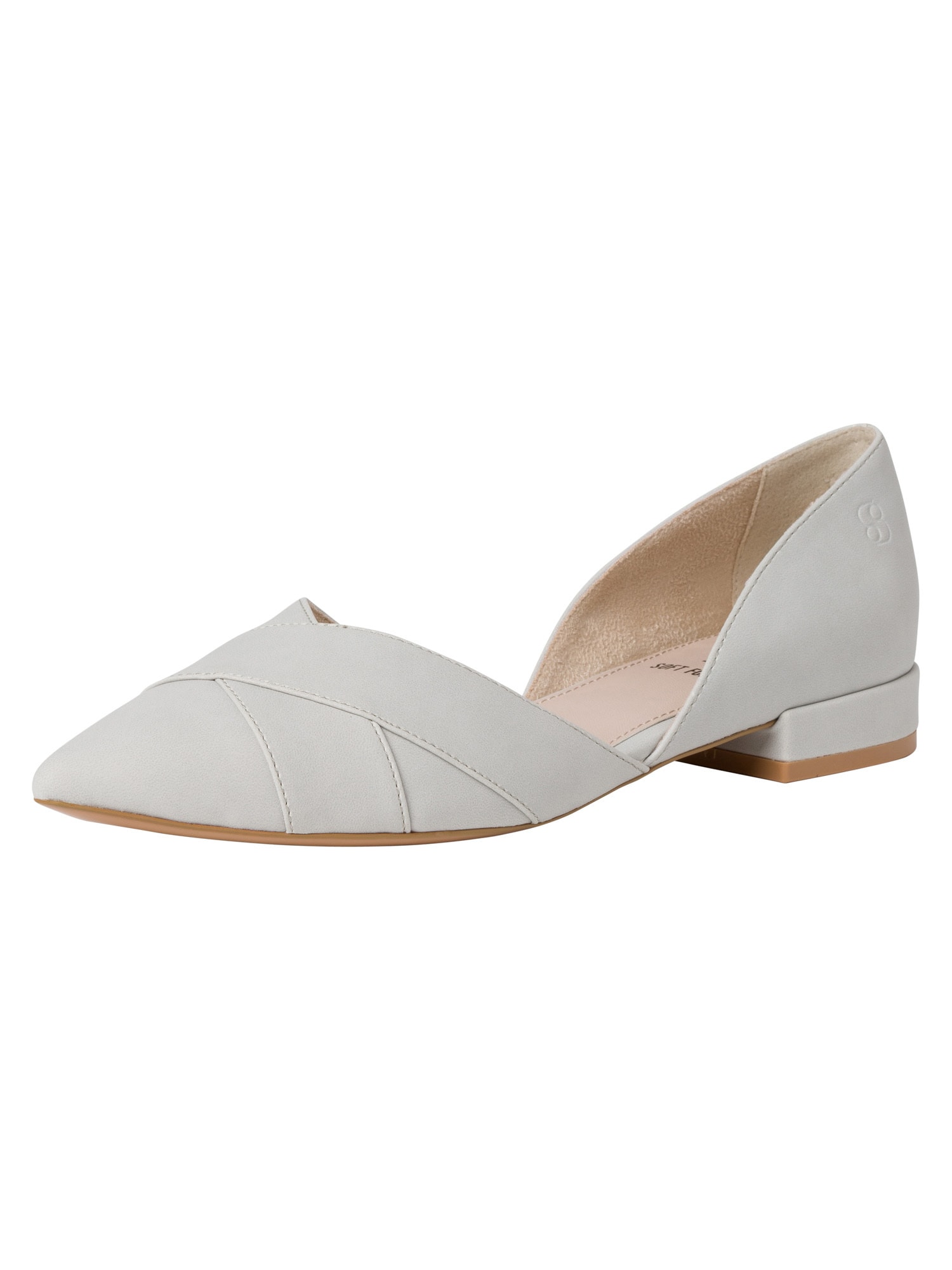 s.Oliver s.Oliver Ballerina hellgrau