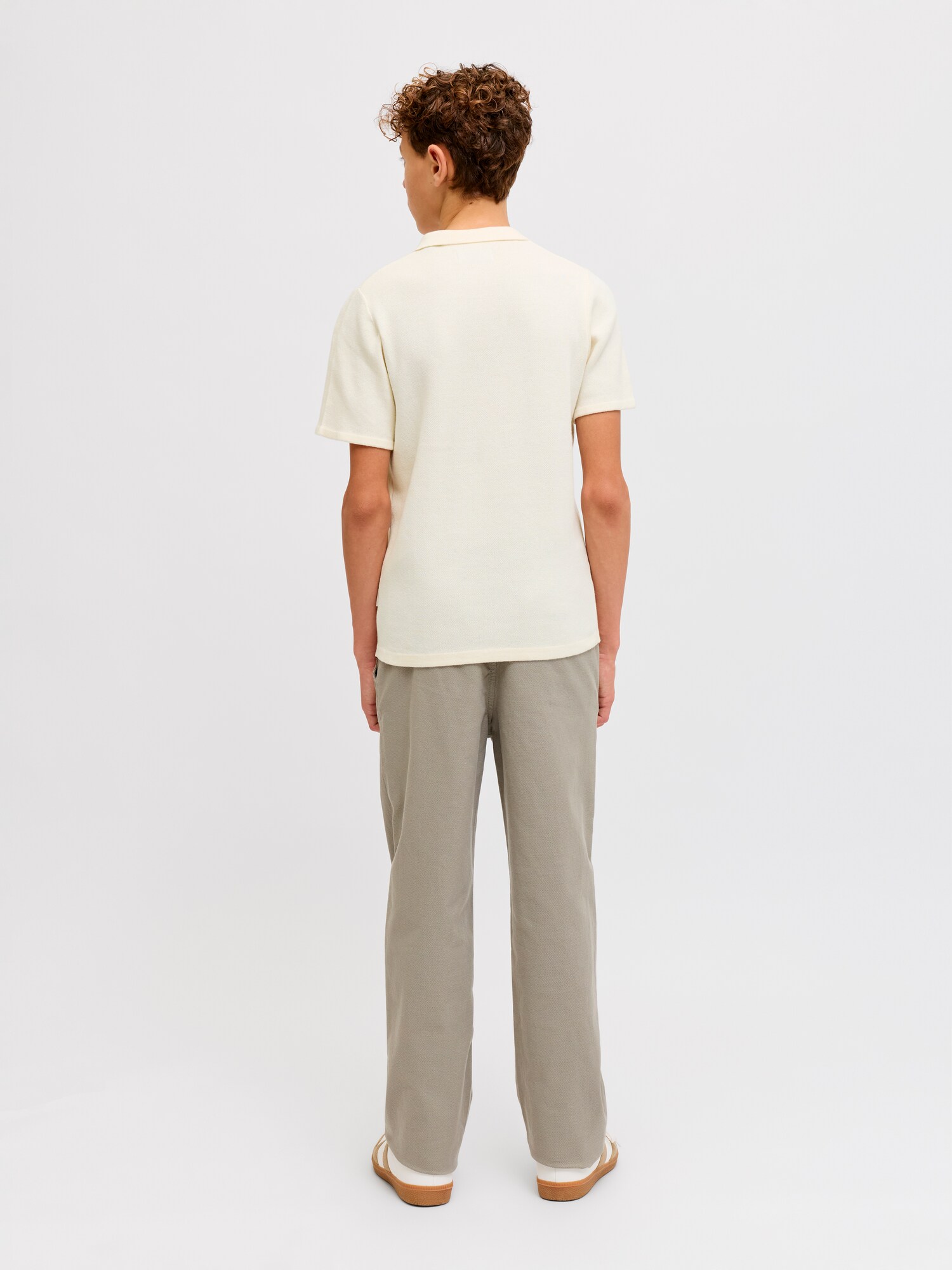 Jack & Jones Junior Tričko  svetlobéžová (obrázok 4)