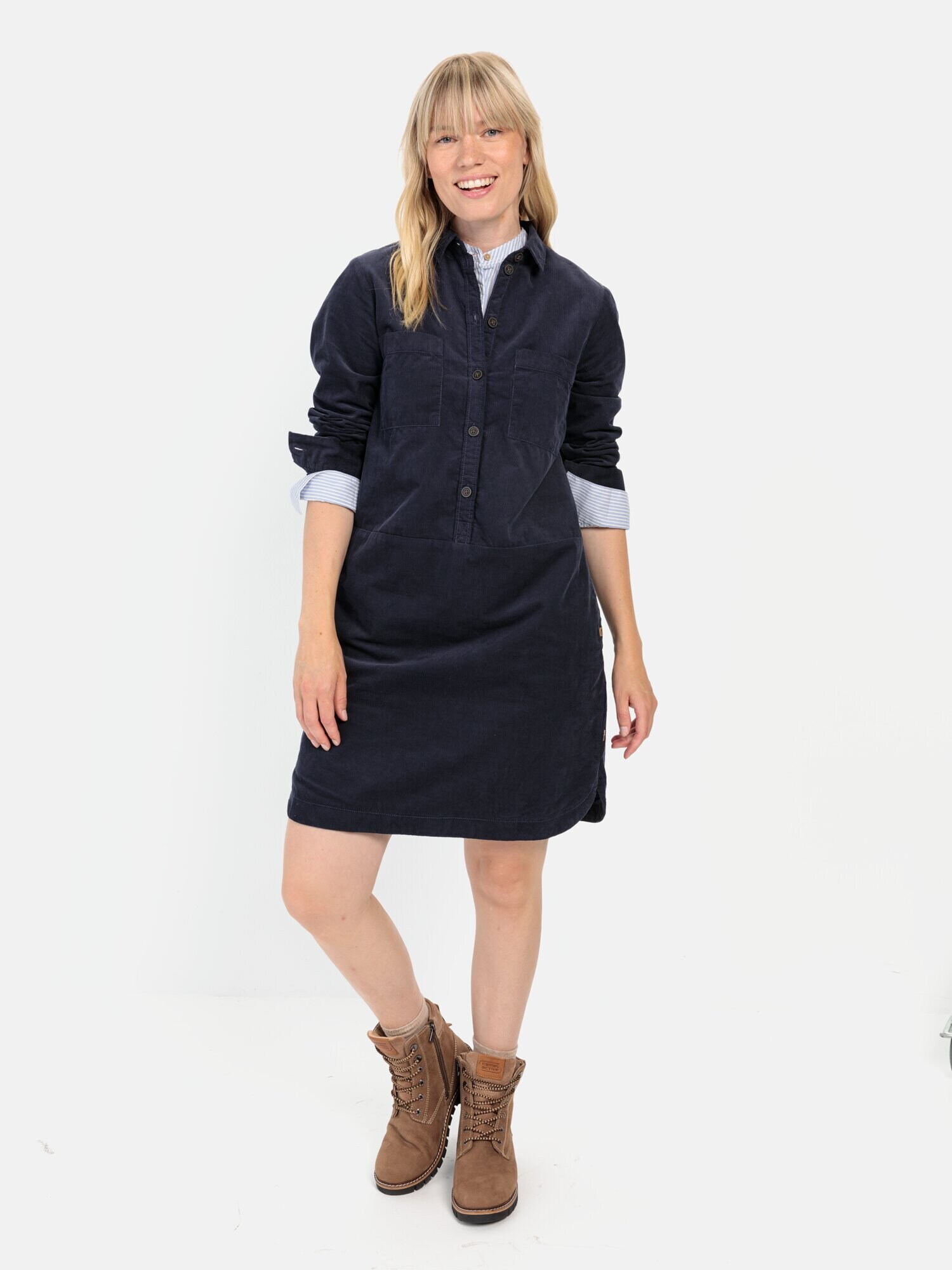 Thumbnail - CAMEL ACTIVE Cordkleid aus reiner Baumwolle