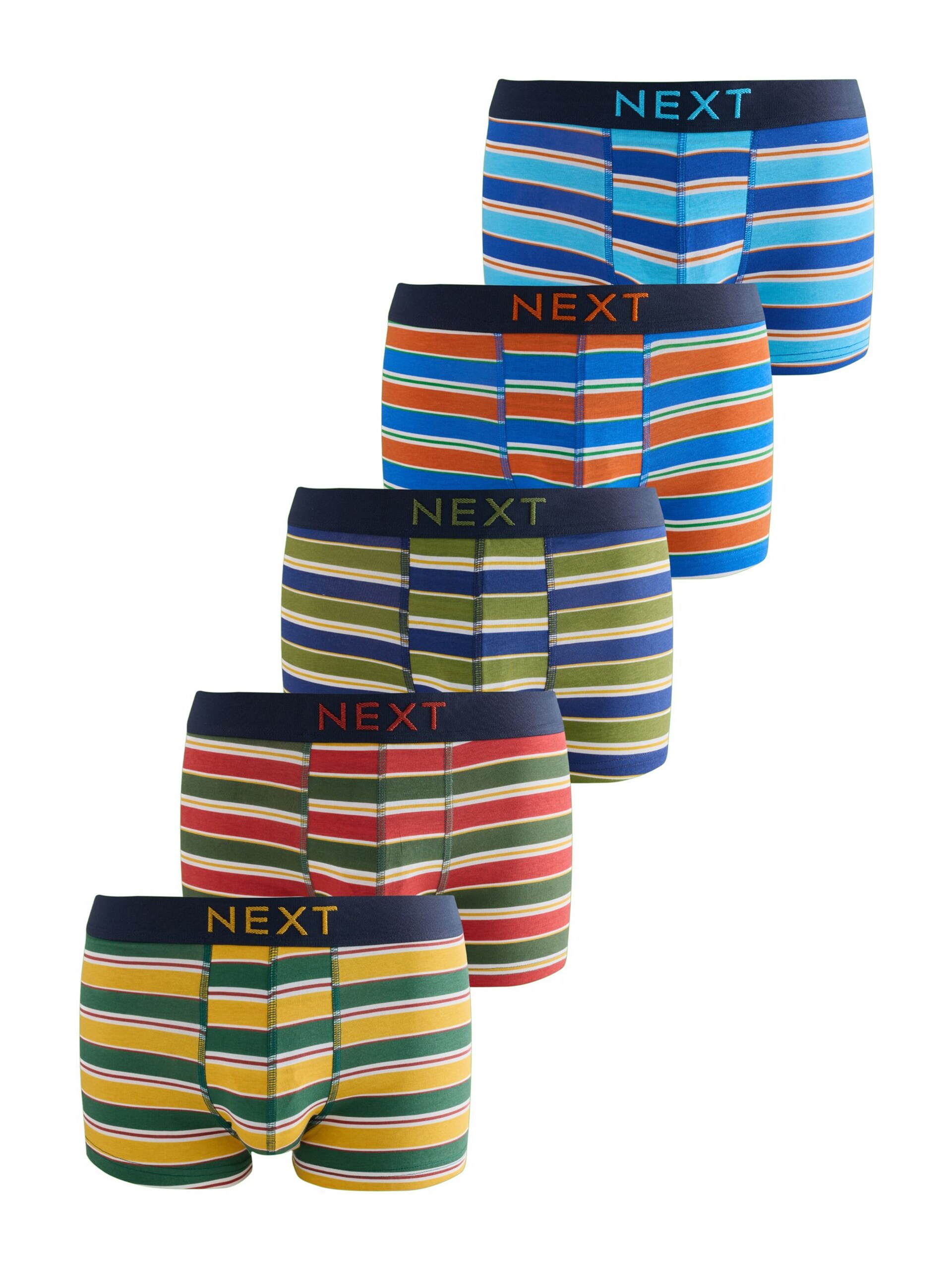 Next Boxershorts blå / mörkgul / smaragd herr