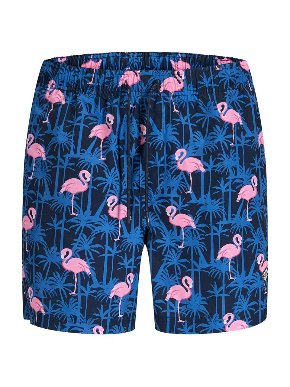 Badshorts 'JPSTMaui' marinblå / royalblå
