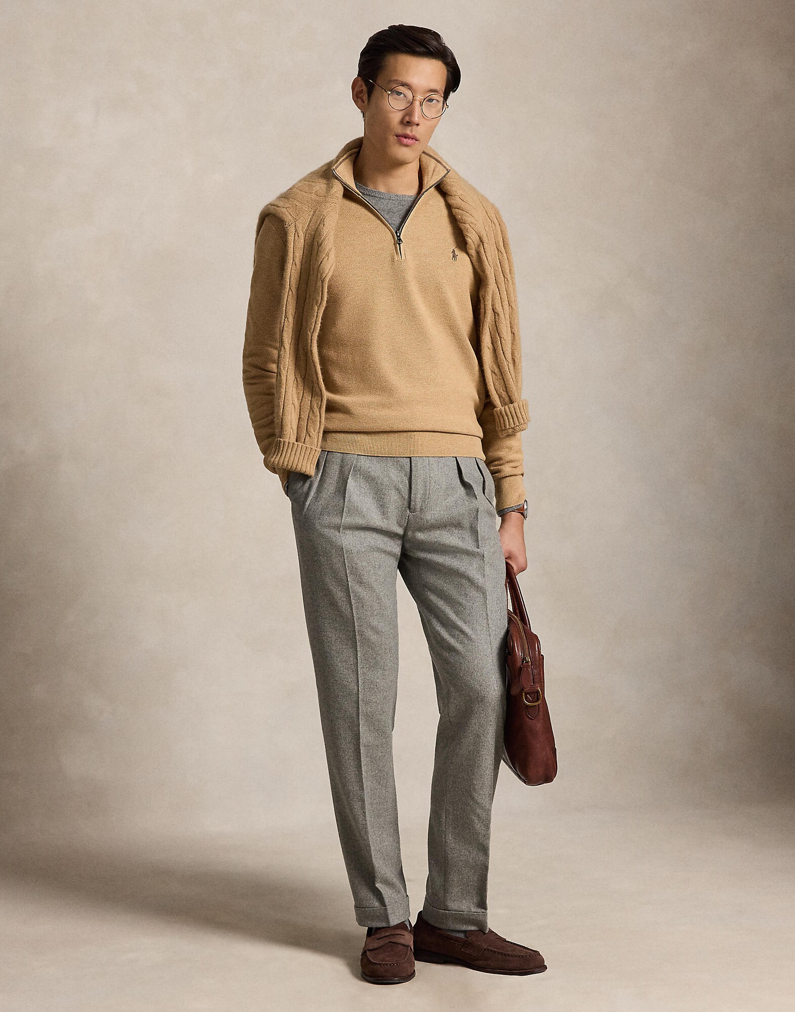 Polo Ralph Lauren Jersey  beige – imagen 4
