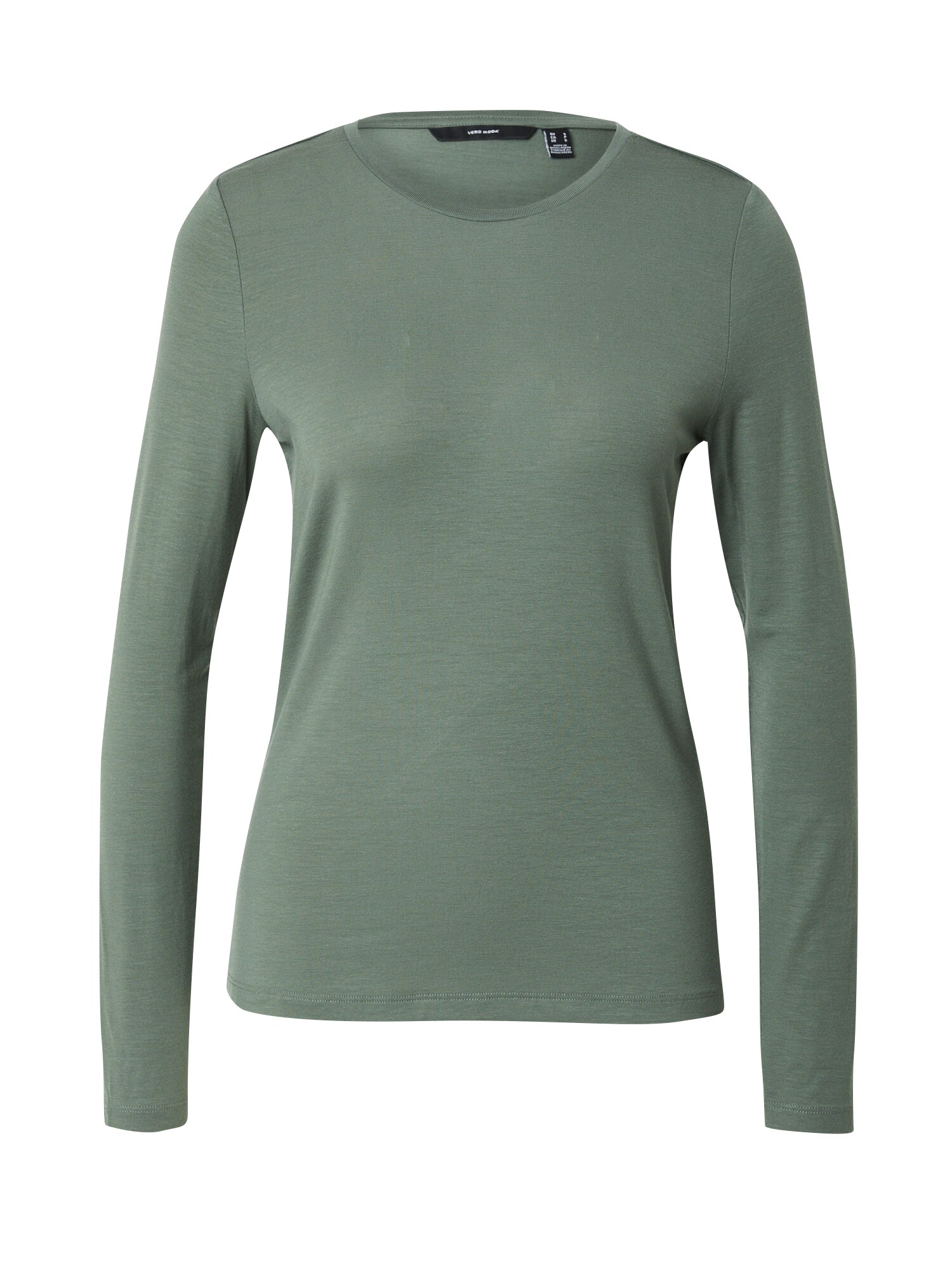VERO MODA Top 'VMAva' tmavozelená