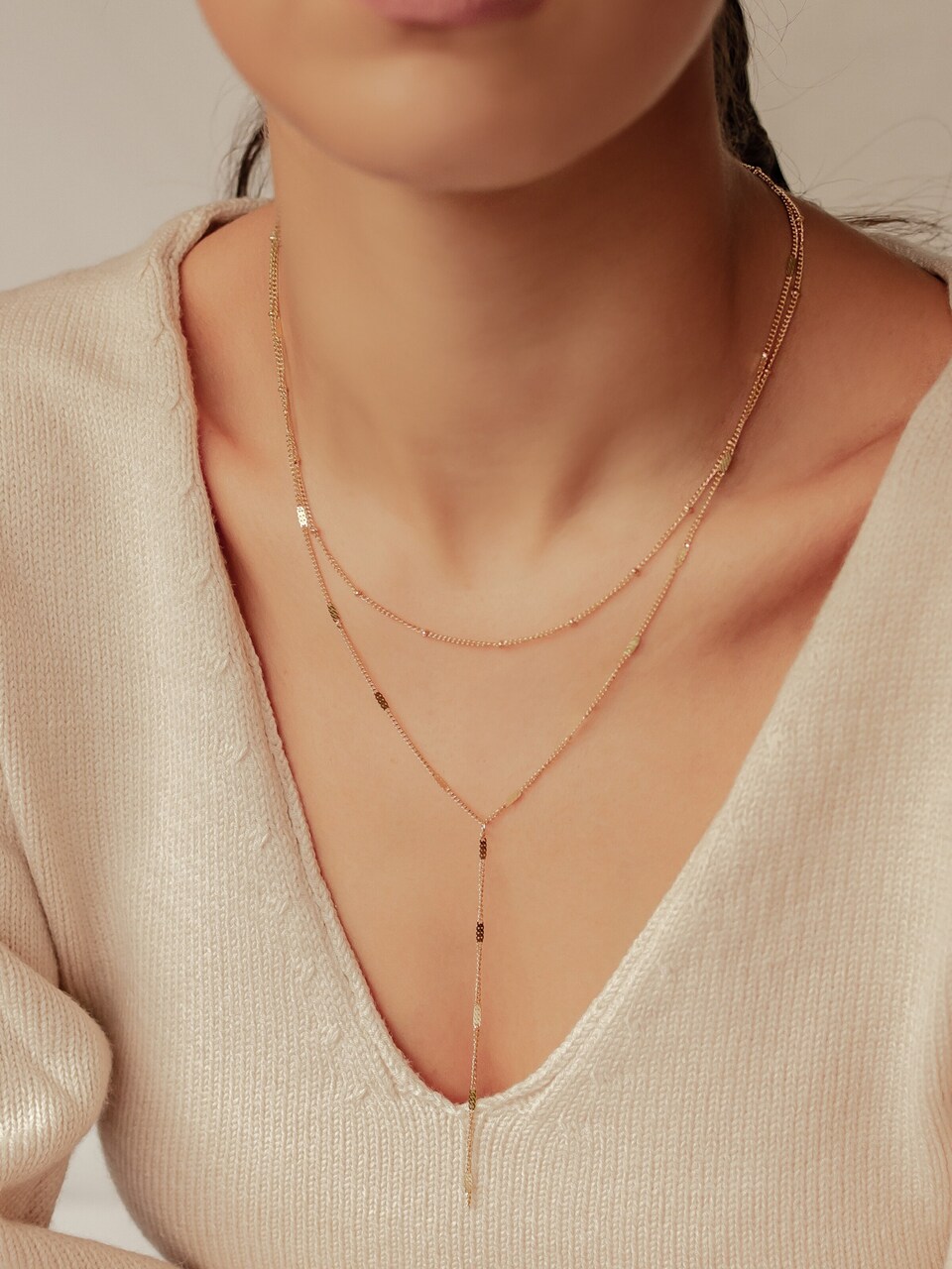 Halsband 'Lariat'