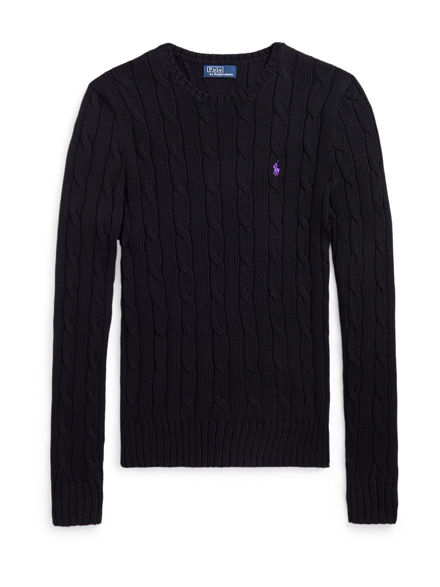 Polo Ralph Lauren Sveter 'JULIANNA'  svetlofialová / čierna