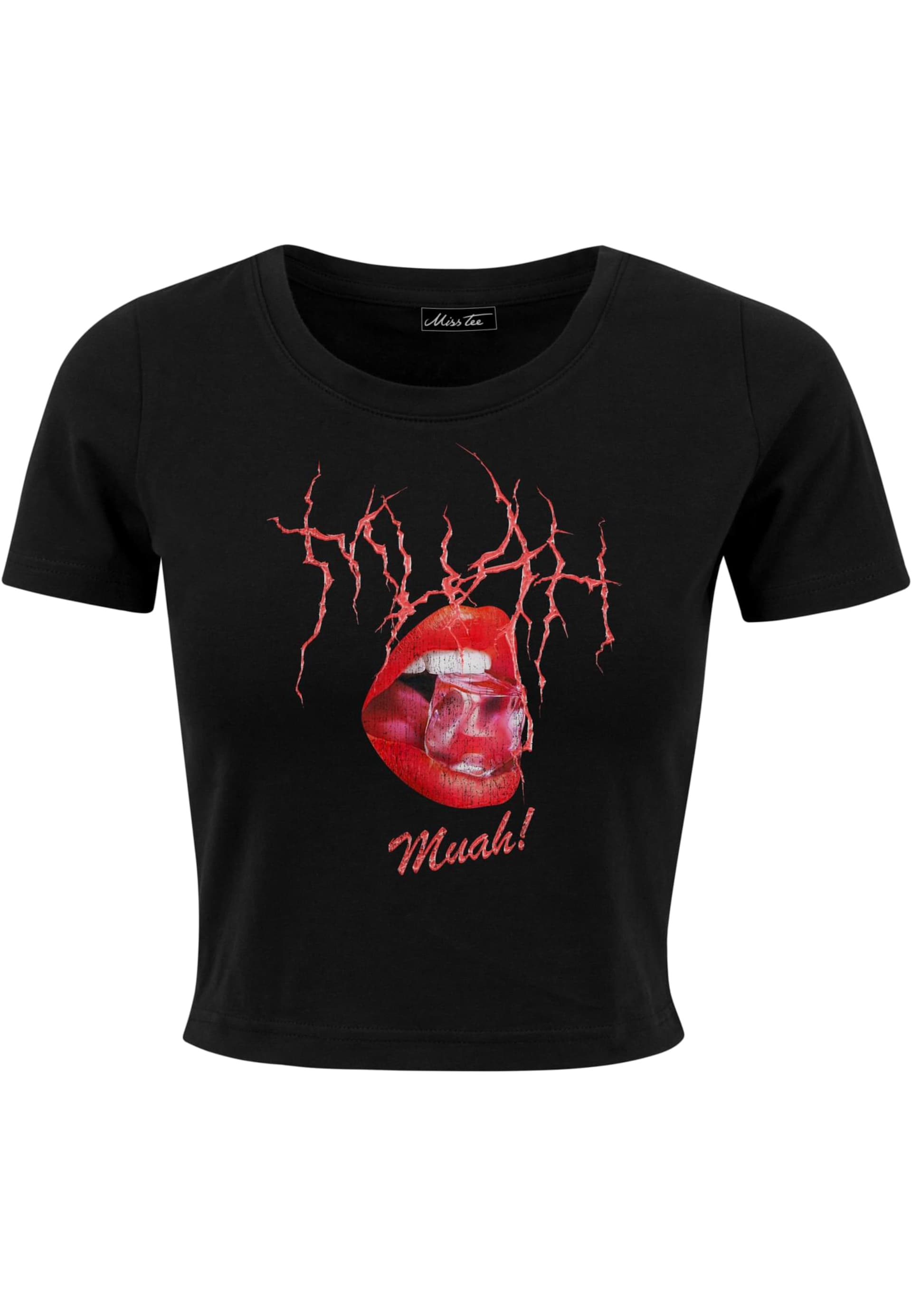 Mister Tee T-shirt 'Muah' dam