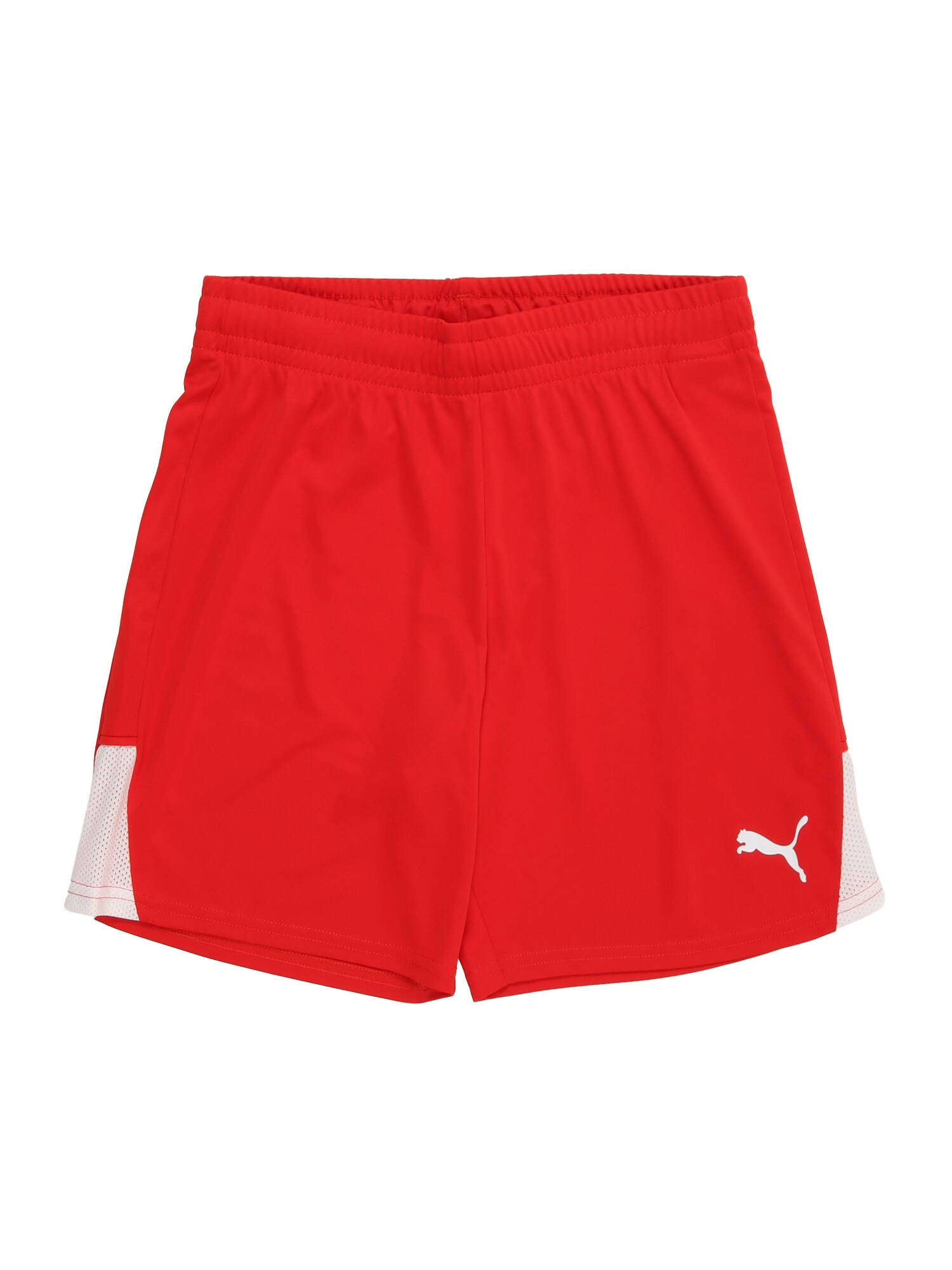 PUMA Pantaloni sport 'TeamLIGA26'  roșu / alb