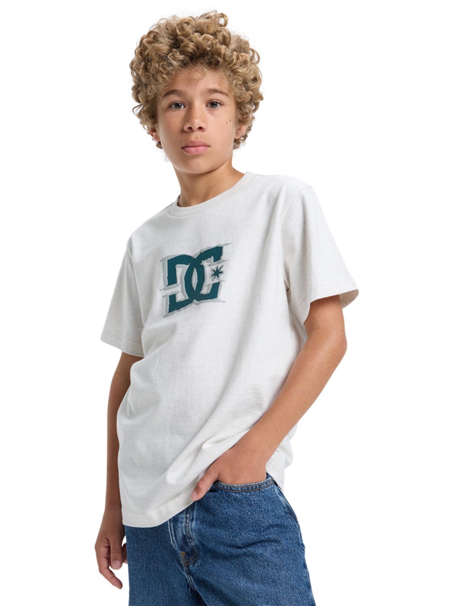 DC Shoes Funkcionális felső 'BIG DEAL STAR'  sötétzöld / fehér termék 2. képe
