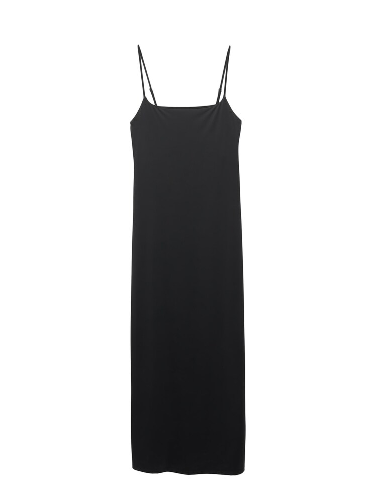 Pull&Bear Kleid Damen Größe 36 schwarz Winterkleid