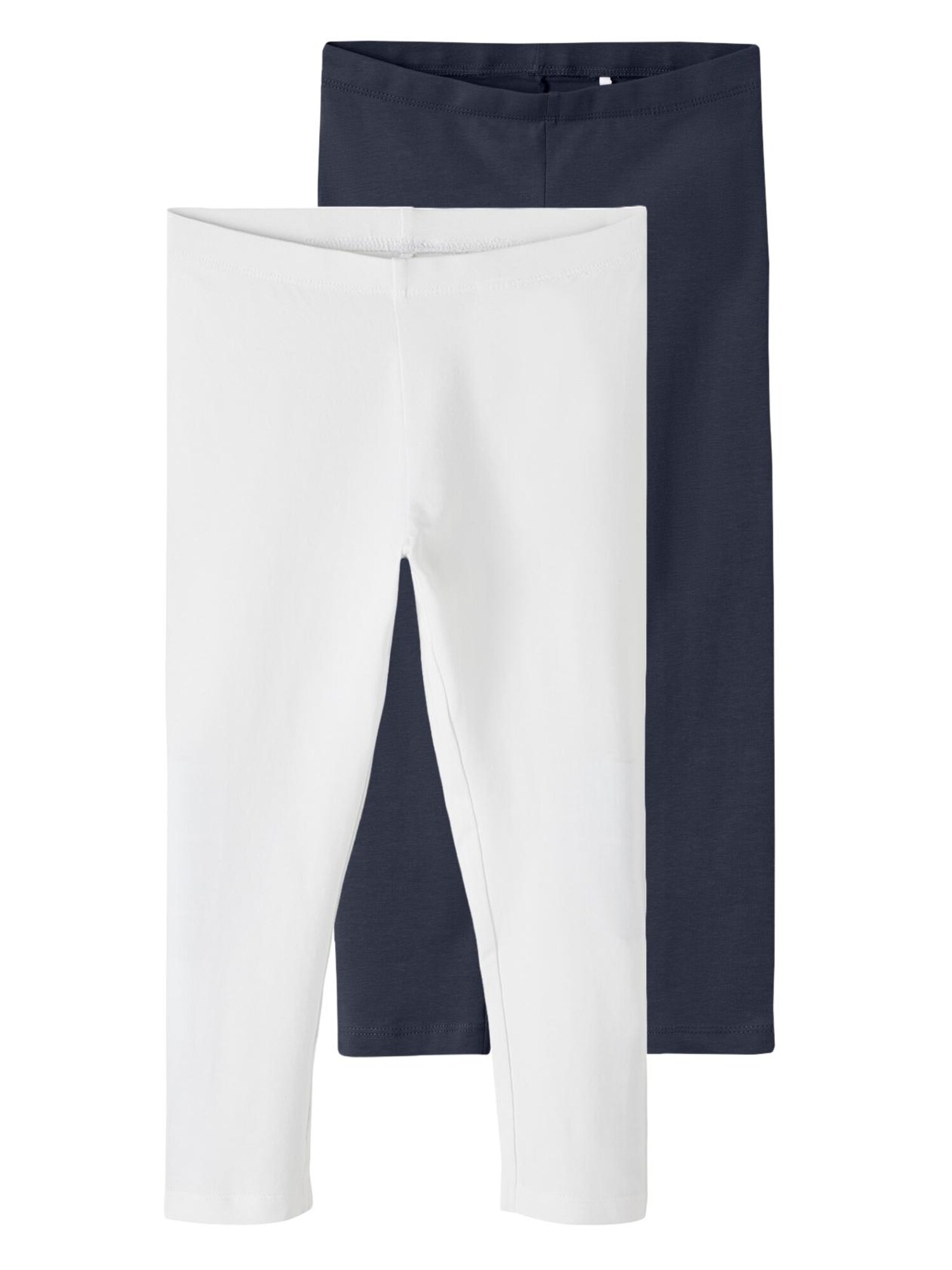 NAME IT Leggings 'Vivian'  éjkék / fehér akciós termékkép 1