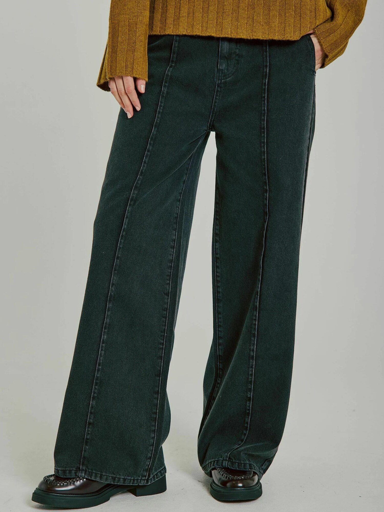 NORR Jeans ' Kenzie '  verde pin