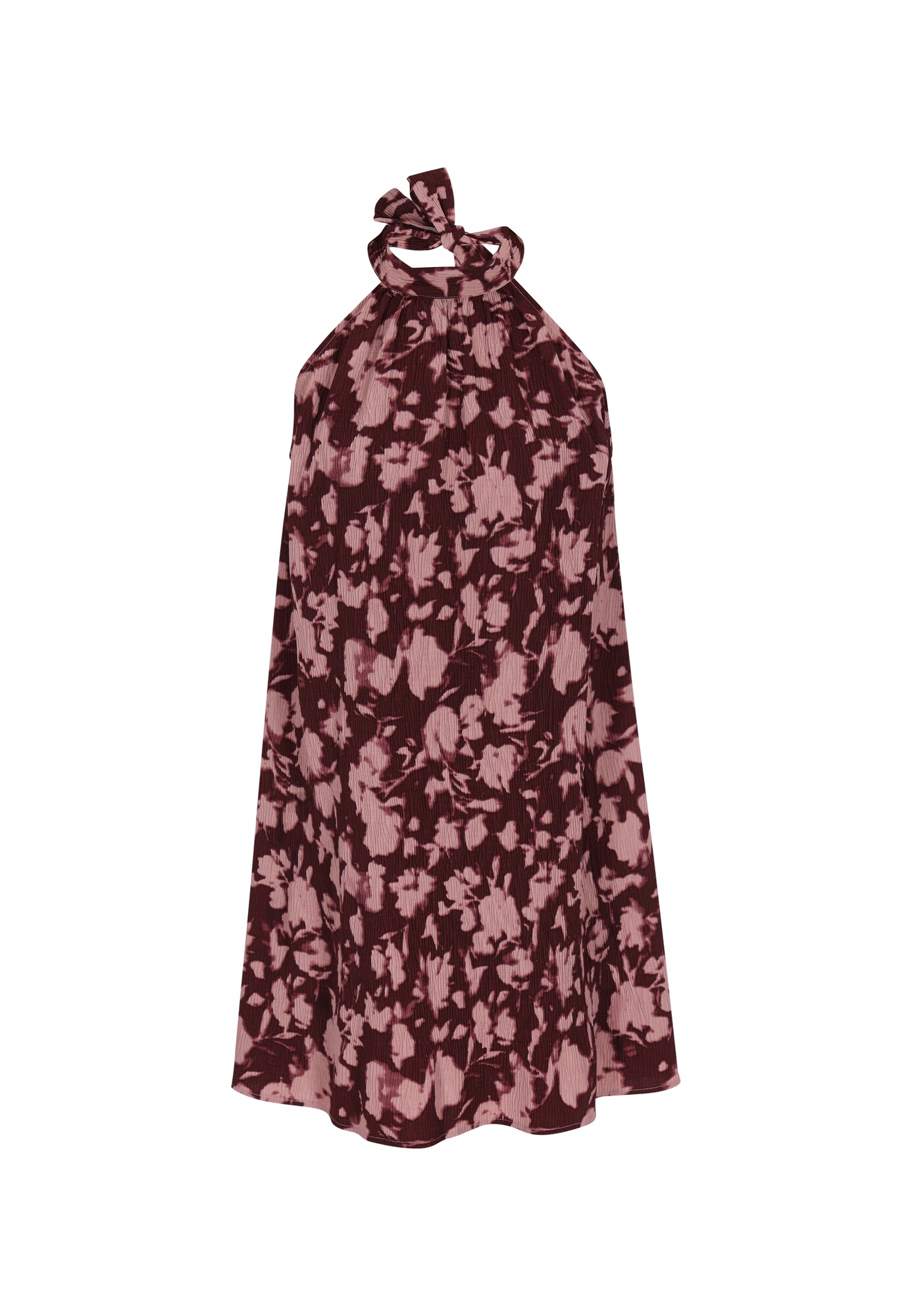 faina Rochie de vară Fashion Look  roz / roșu burgundy