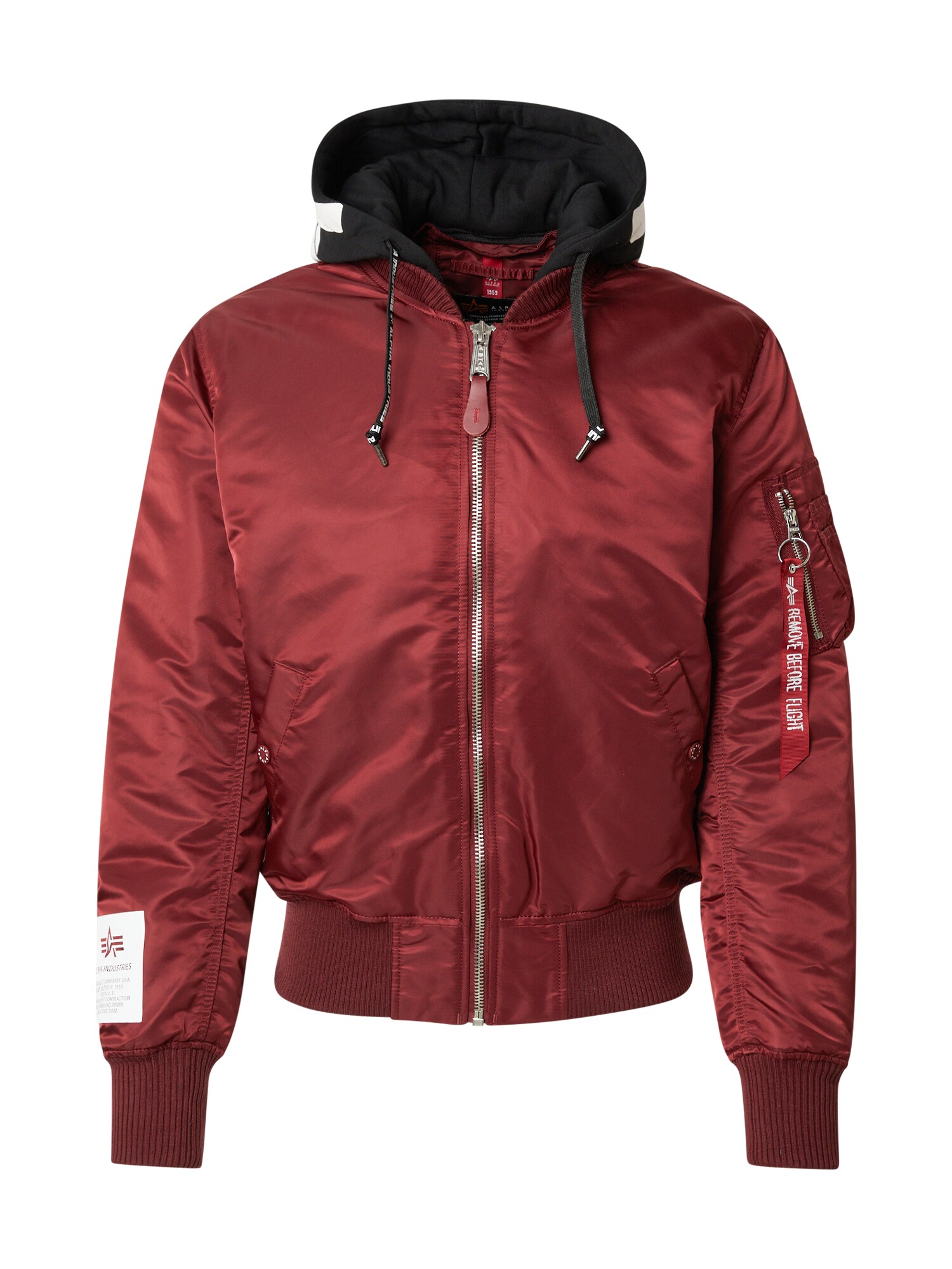 ALPHA INDUSTRIES Prechodná bunda  červená