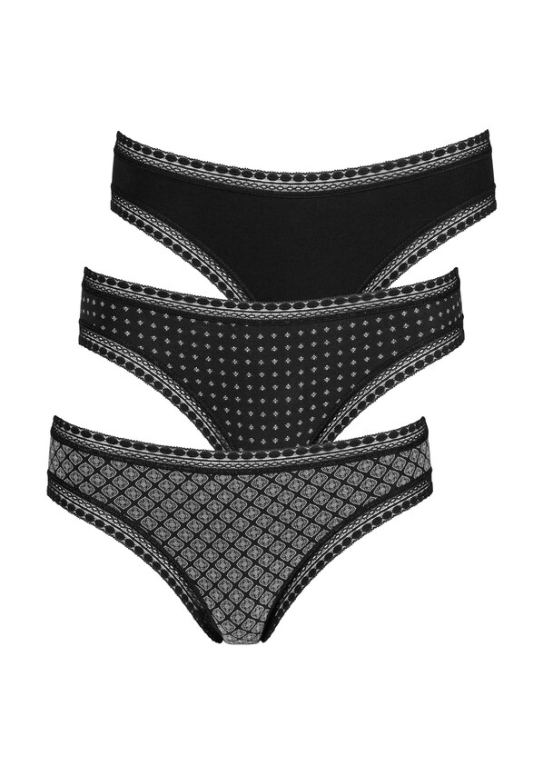 LASCANA, Slip, fekete, 4 kép a 7 közül