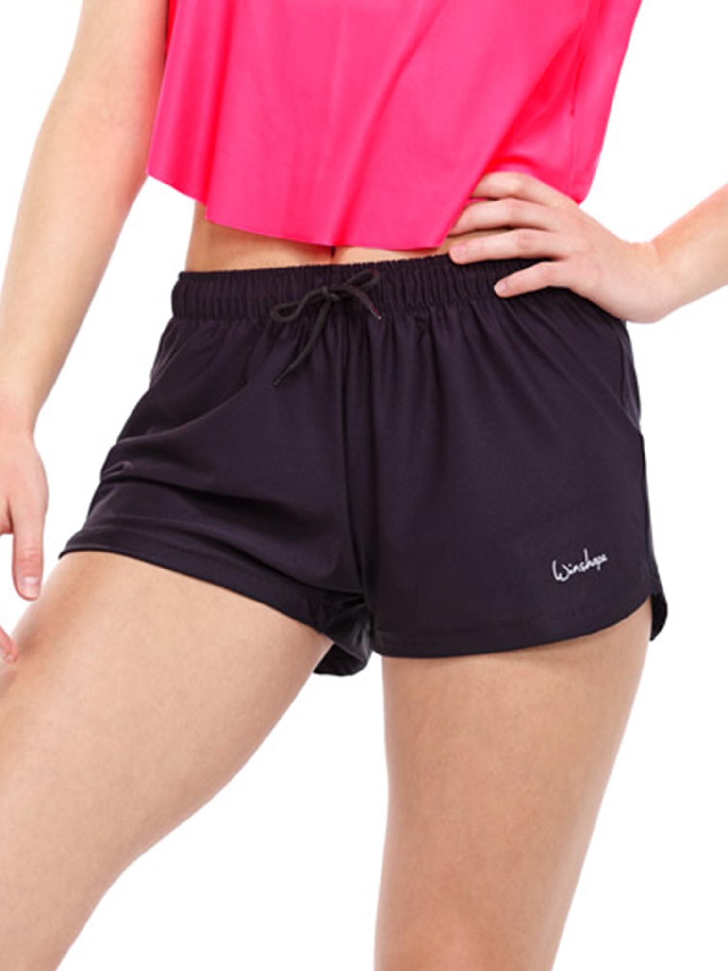 Winshape Sportnadrágok 'AES103'  fekete / fehér termék 2. képe