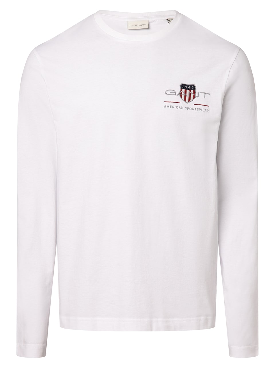 T-shirt marinblå / grå / vinröd