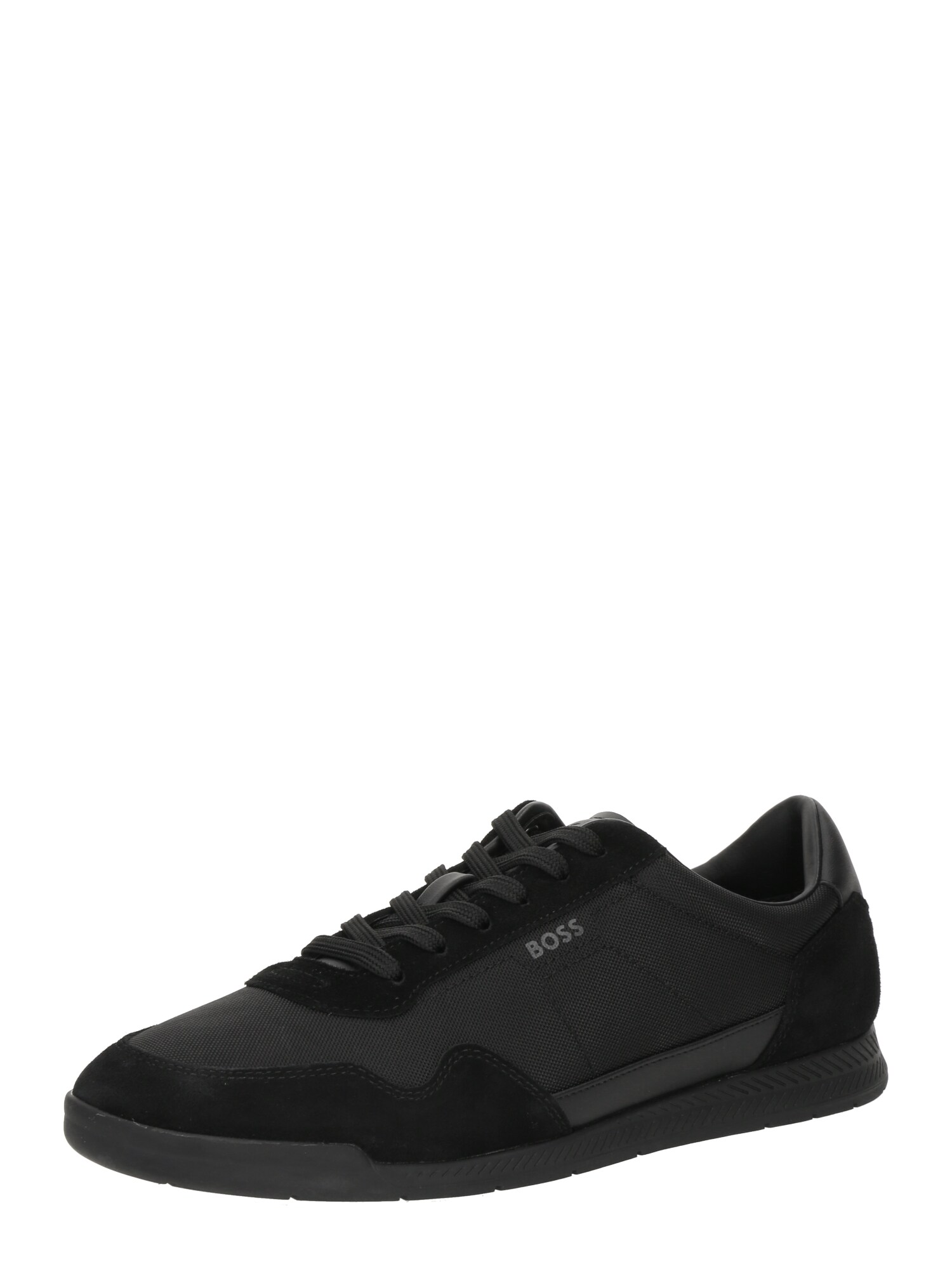 BOSS Sneaker low Titanium  gri deschis / negru