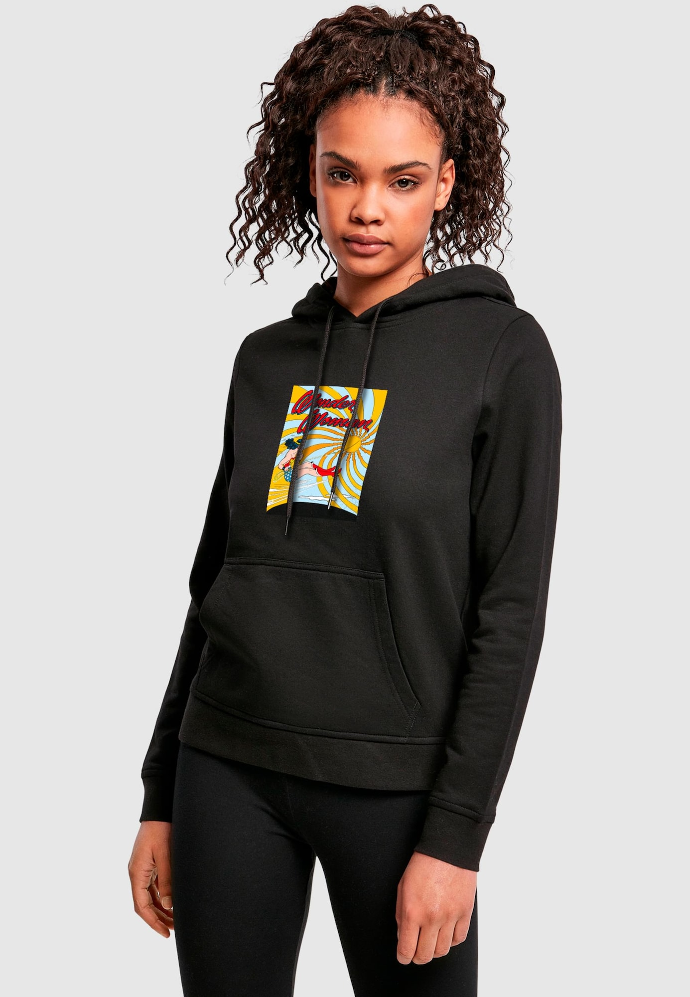 Thumbnail - Merchcode Sweatshirt Wonder Woman Flying