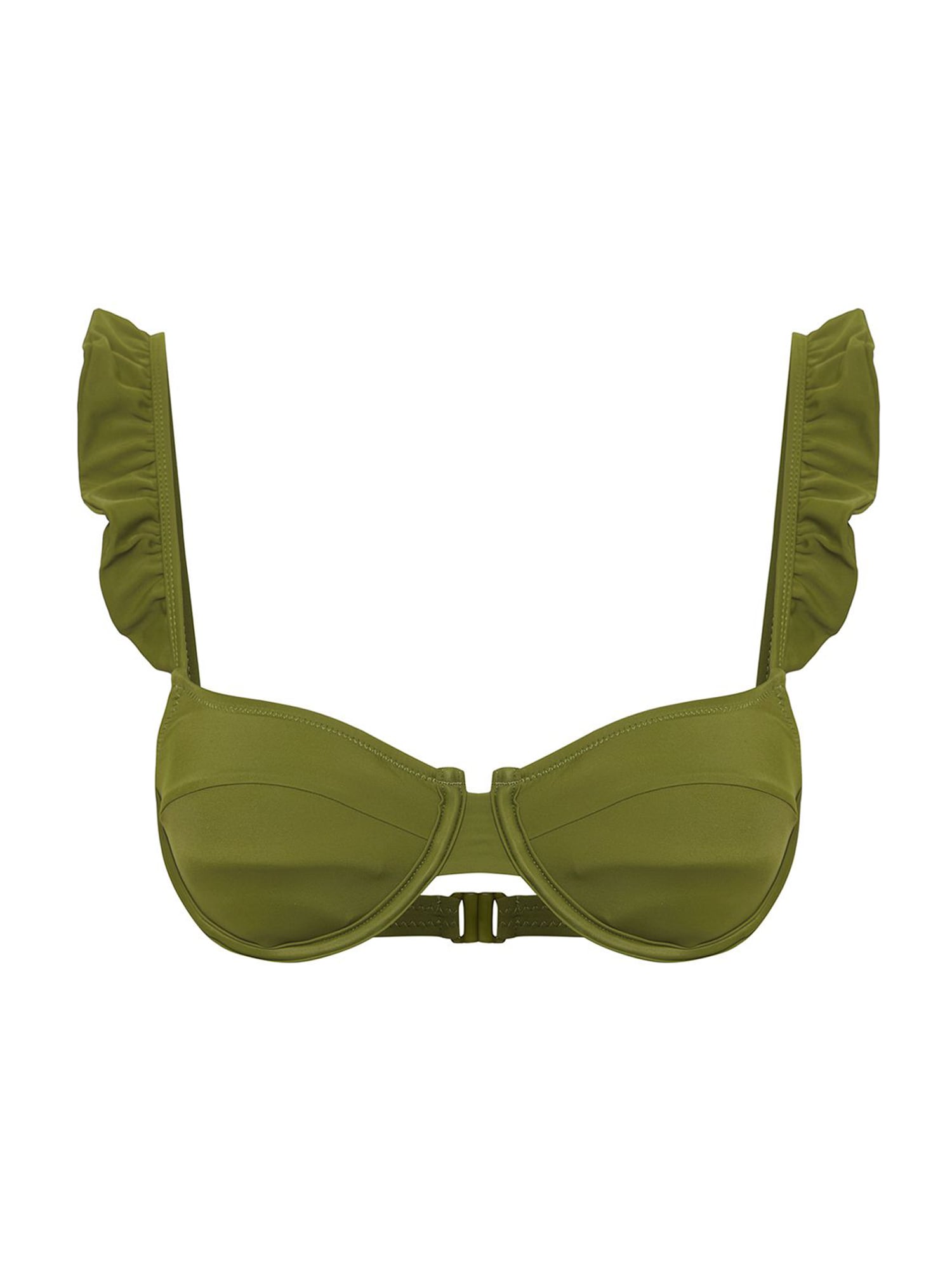 Trendyol Sutien costum de baie  oliv
