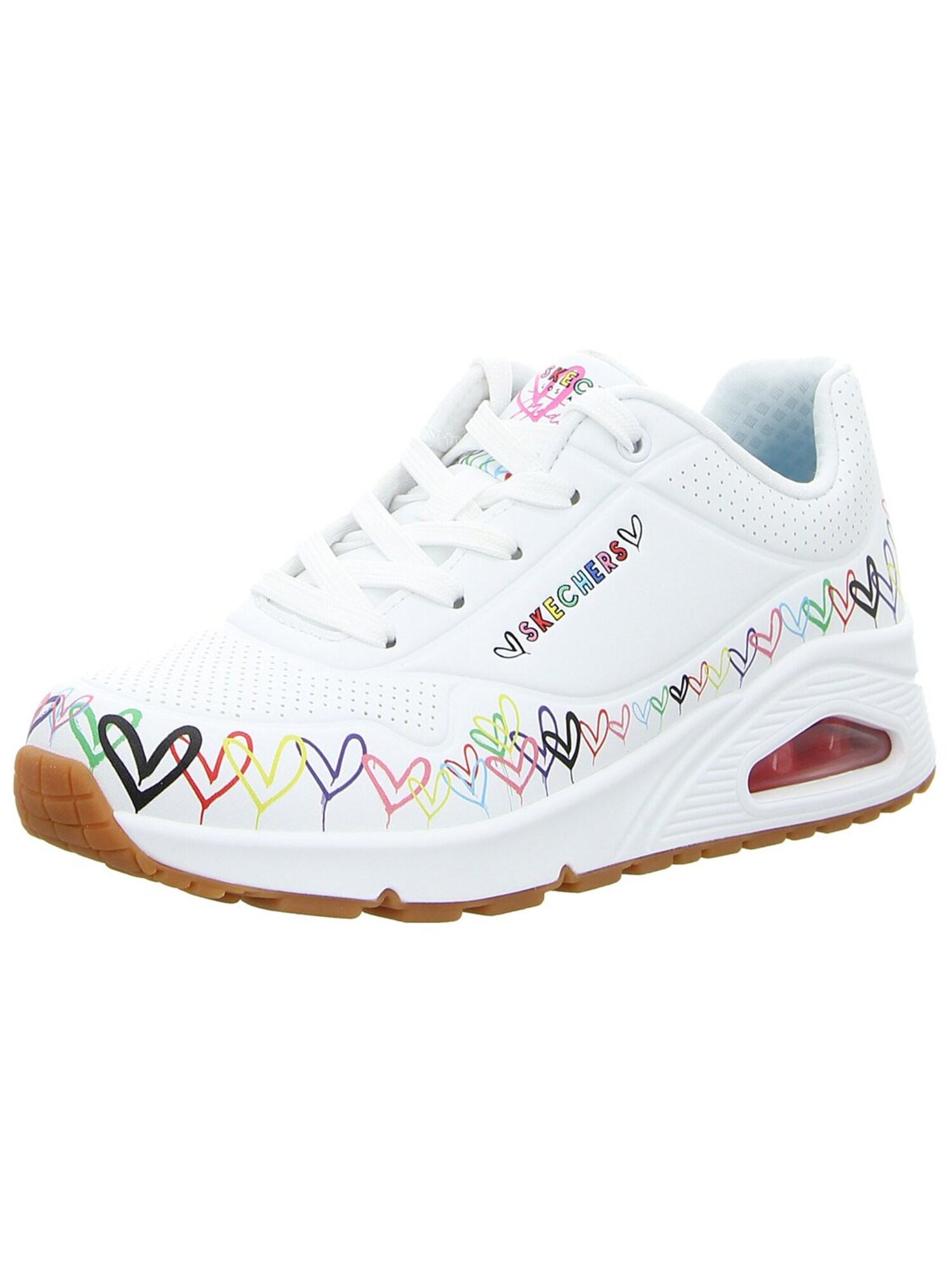 SKECHERS Calzado deportivo 'Uno - Love All Around'  mezcla de colores / blanco