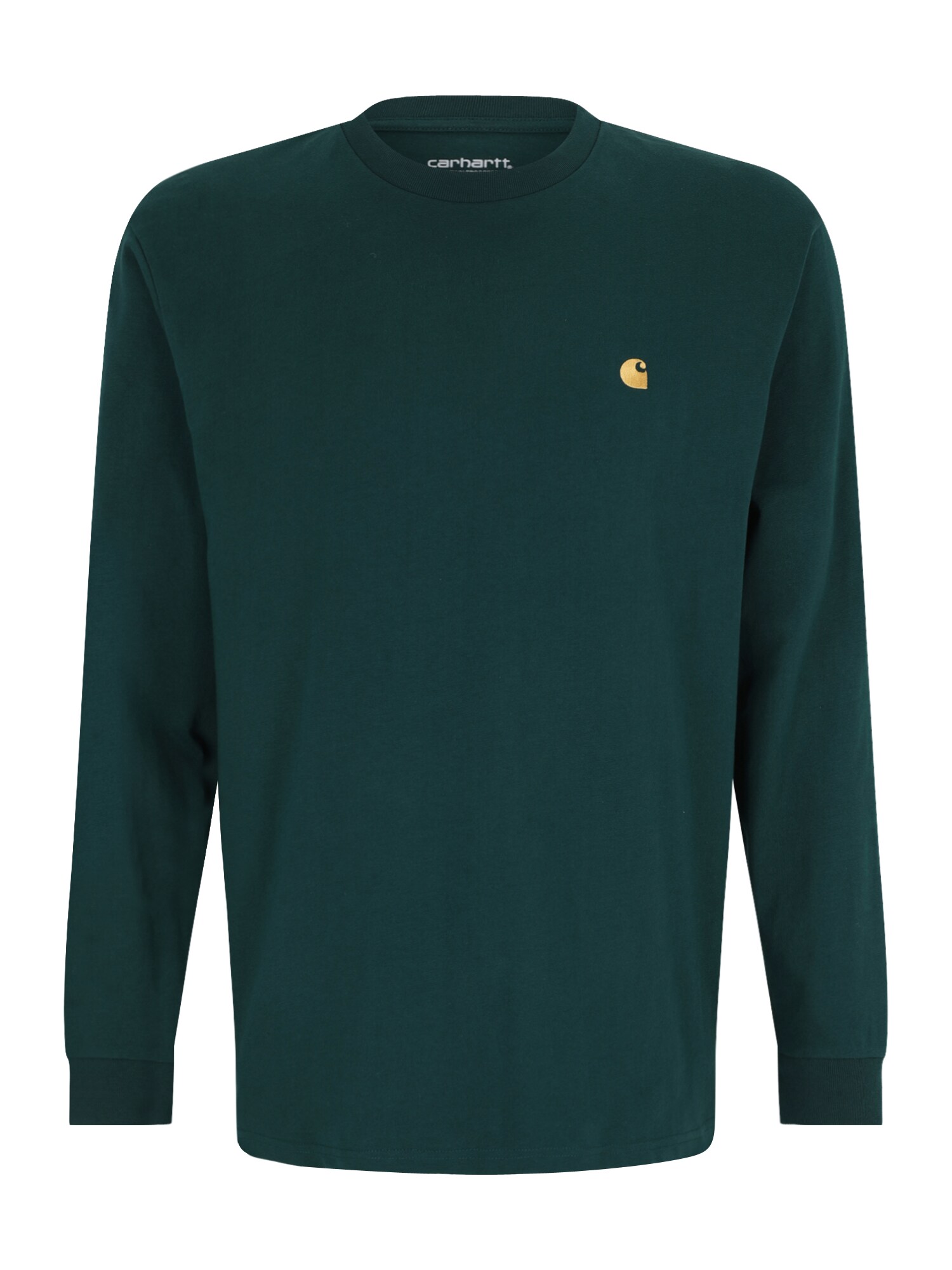 Carhartt WIP Tricou Chase  auriu / verde pin