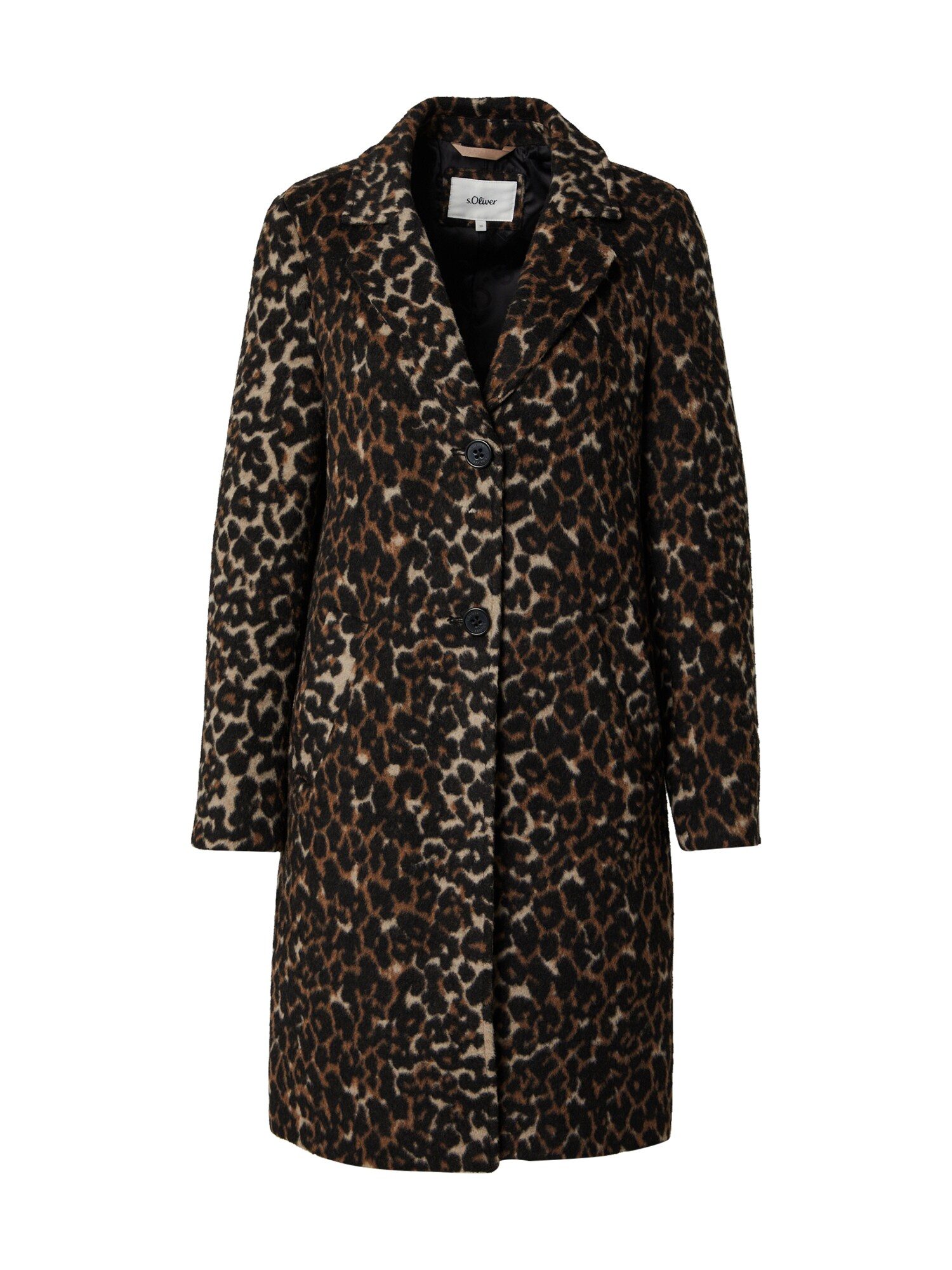 s.Oliver Palton de primăvară-toamnă  bej / maro / negru