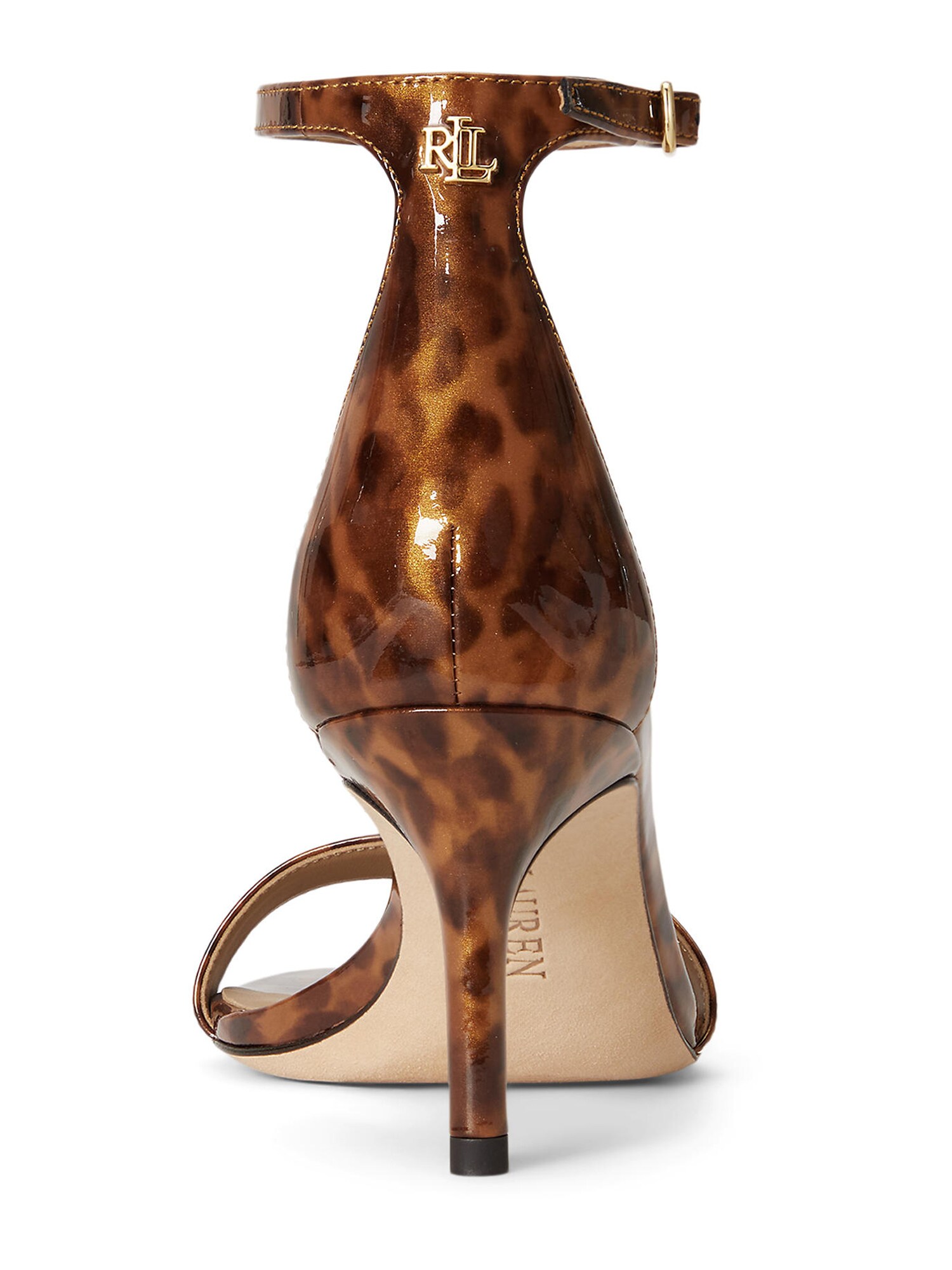 Lauren Ralph Lauren Sandalias con hebilla 'ALLIE'  cognac / marrón oscuro – imagen 4